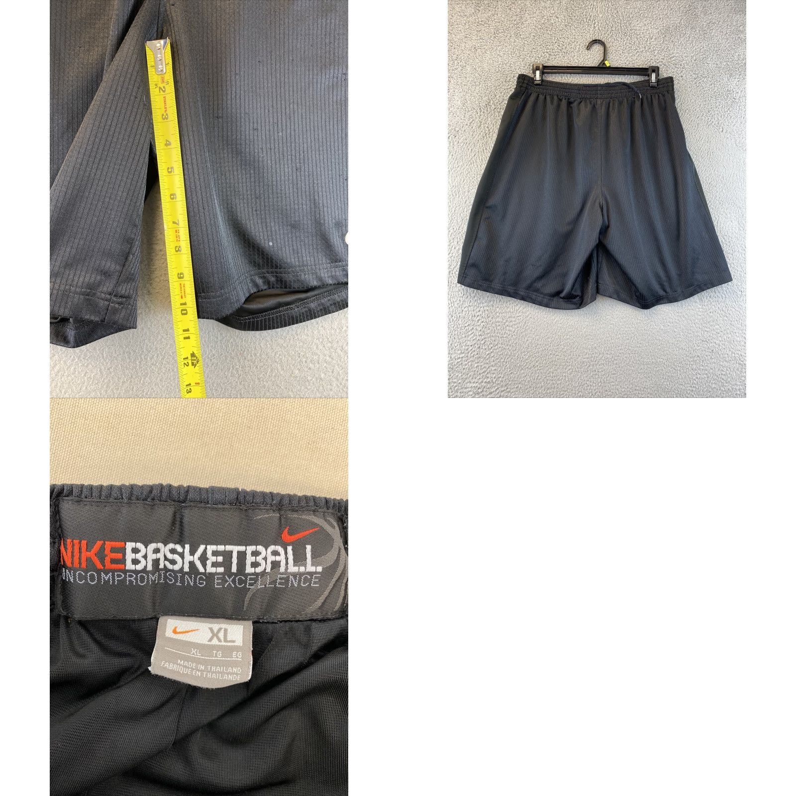 Nike Nike Shorts Black Men’s Size XL Basketball Athletic Pockets Polyester /72-60 Size US 36 / EU 52 - 8 Thumbnail