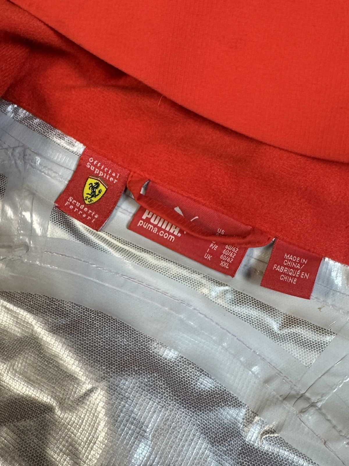 Ferrari × Puma Puma Ferrari Jacket Racing Vodafone Logo Streetwear XXL Size US XXL / EU 58 / 5 - 4 Thumbnail