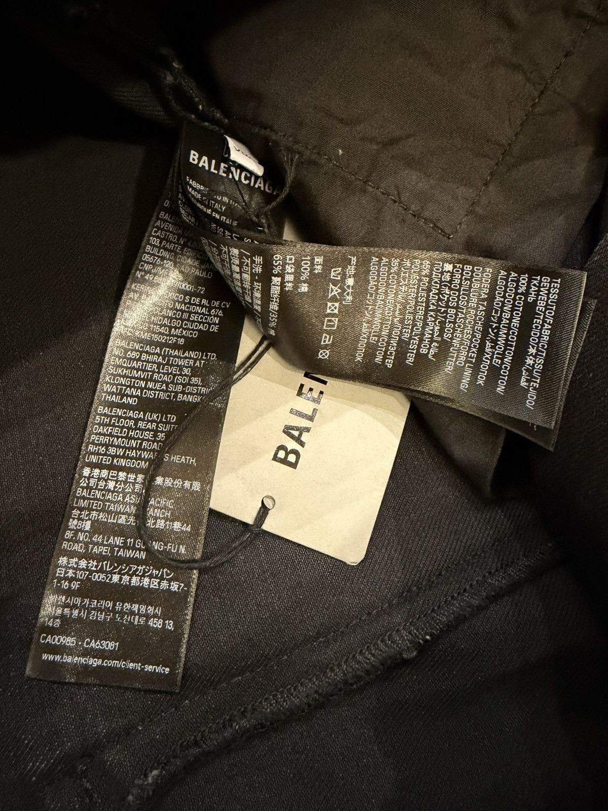 Balenciaga Balenciaga Fade Out Washed Crayon Denim Jeans Size US 38 / EU 54 - 6 Thumbnail