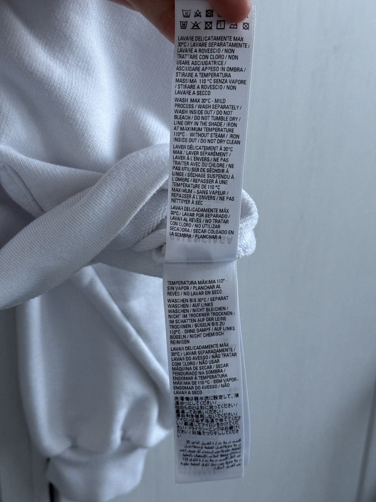 Balenciaga Balenciaga x Adidas White hoodie Size US S / EU 44-46 / 1 - 6 Thumbnail
