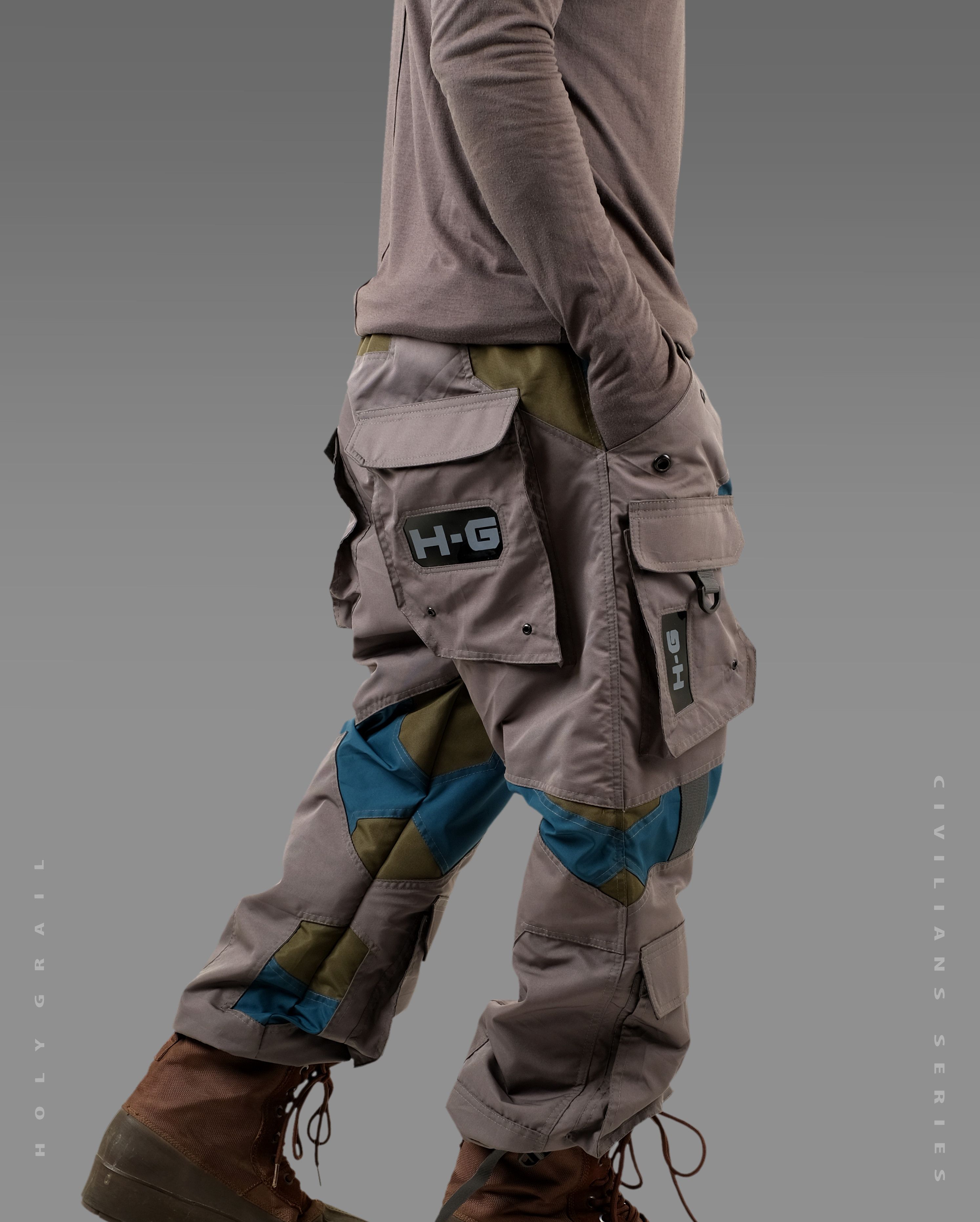 Hi Tec H-G " C I V I L I A N S " TECHWEAR CYBERPUNK HOLYGRAIL Size US 34 / EU 50 - 3 Thumbnail