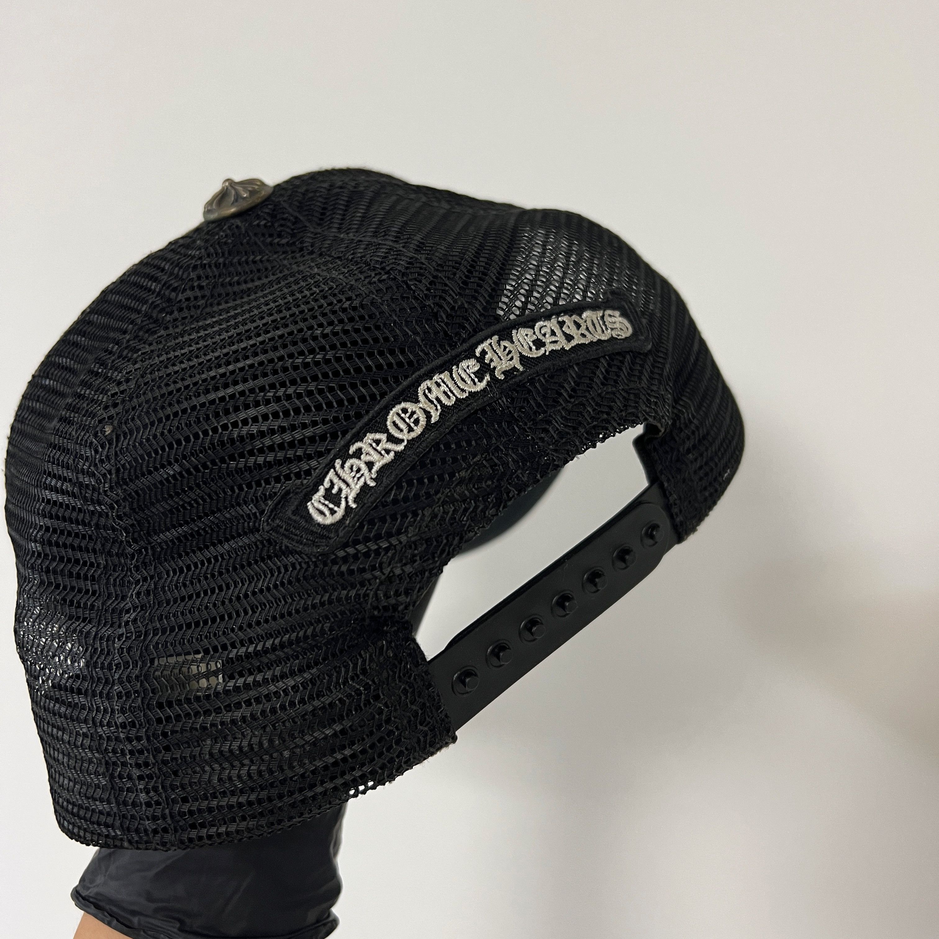 Chrome Hearts Chrome Hearts BS Fleur Horseshoe Mesh Trucker Cap Size ONE SIZE - 6 Thumbnail
