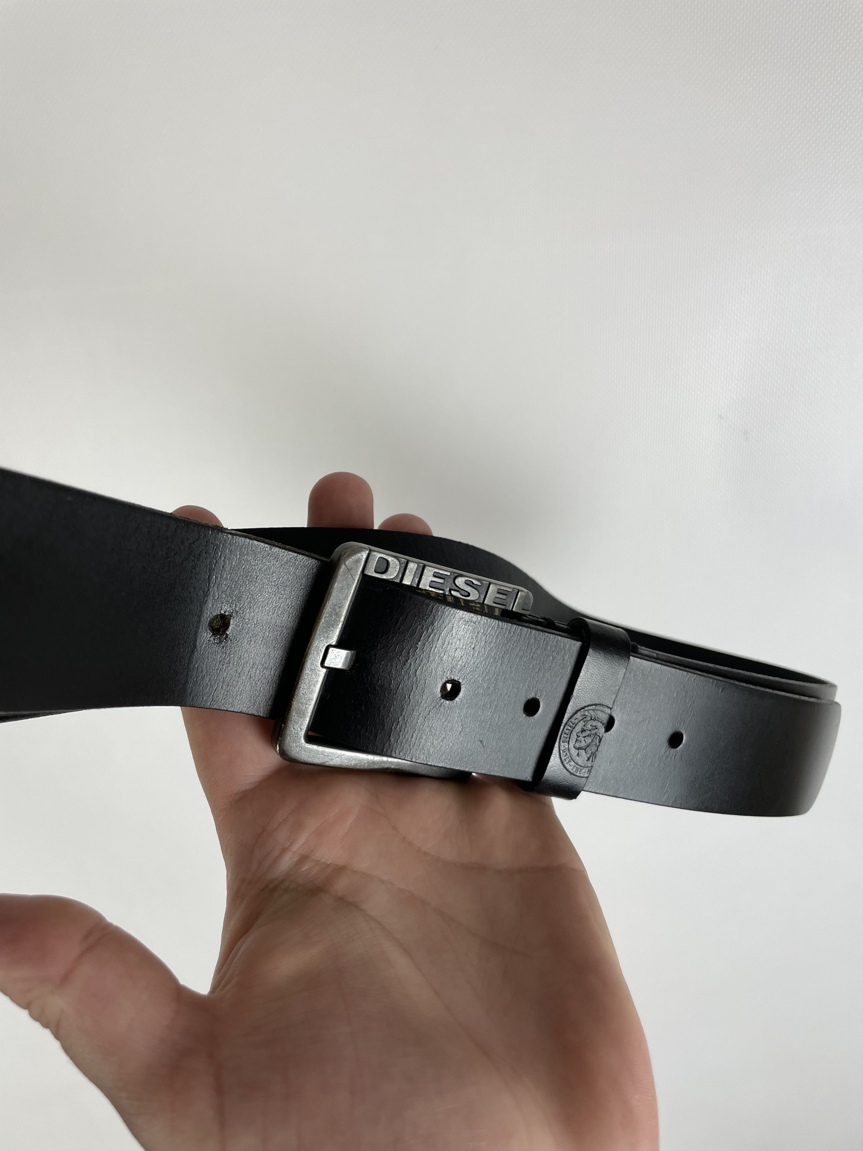 Diesel Vintage Leather Diesel Belt Size ONE SIZE - 8 Thumbnail