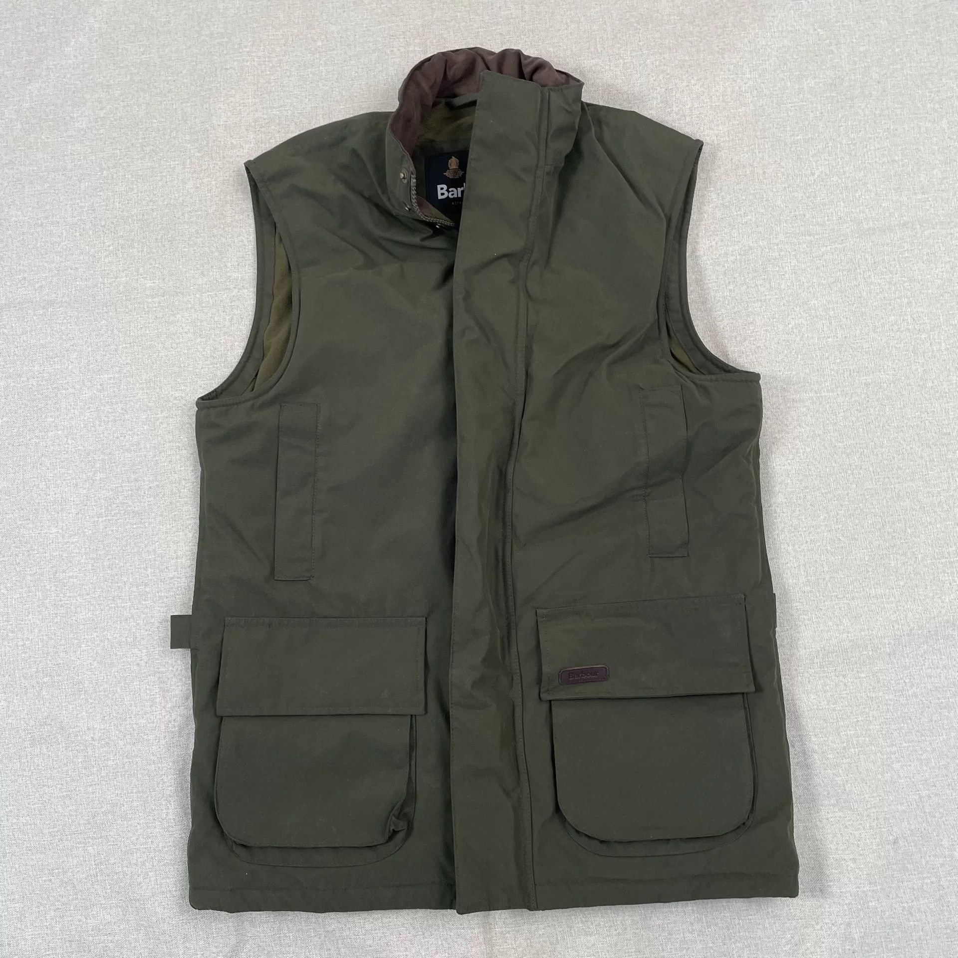 Barbour Nice❗️Vintage Barbour Distressed Wax Vest Jacket | Grailed