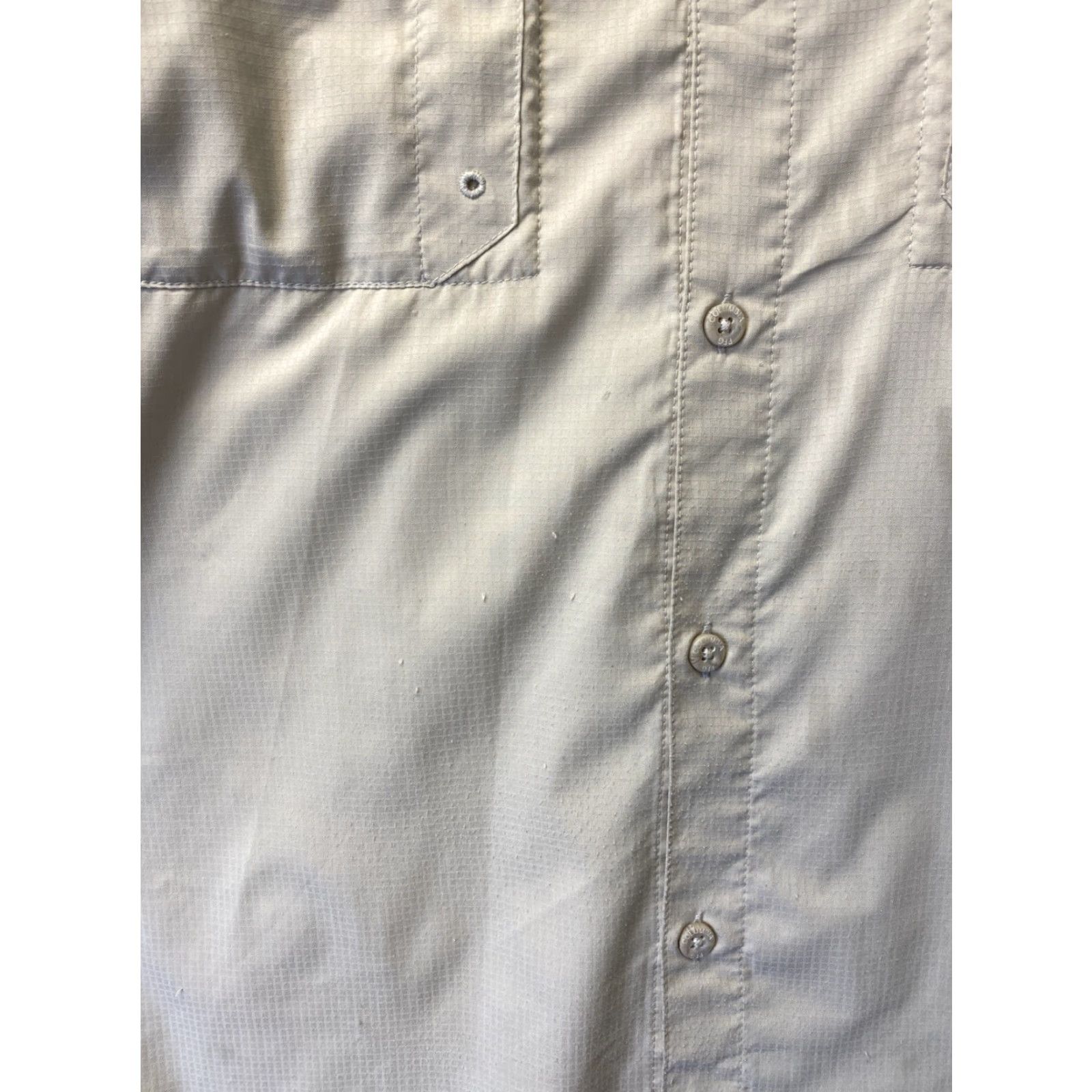 Vintage Columbia Men's Red Short Sleeve Button-Up Shirt XXL - Lightweight, Breathable, Casual, Fishing, Regular Fit Size US XL / EU 56 / 4 - 8 Thumbnail