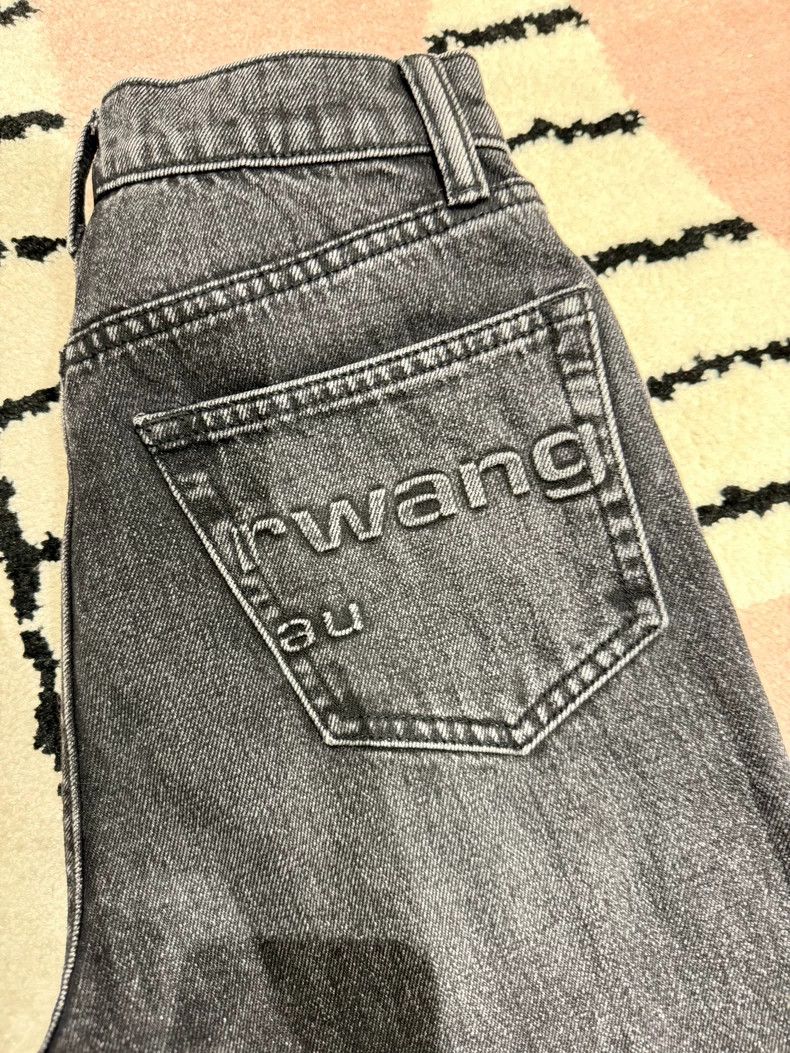 Alexander Wang Alexander Wang Women's Logo Pocket Jeans - dmc Size US 26 / EU 42 - 1 Thumbnail