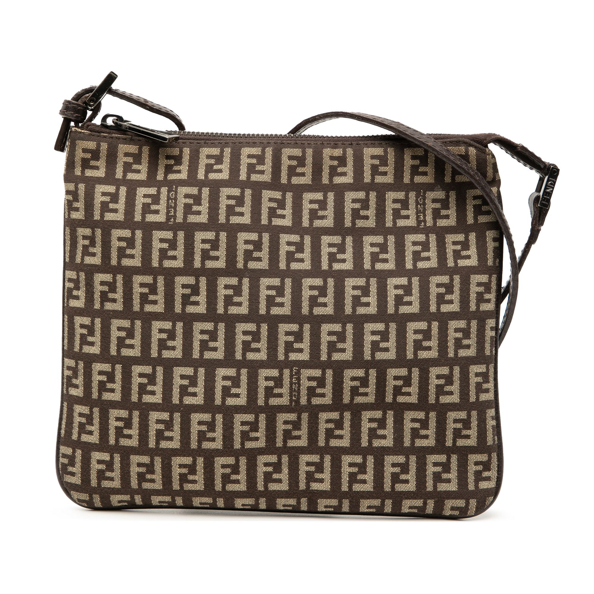 Fendi Fendi Zucchino Canvas Crossbody Size ONE SIZE - 1 Thumbnail