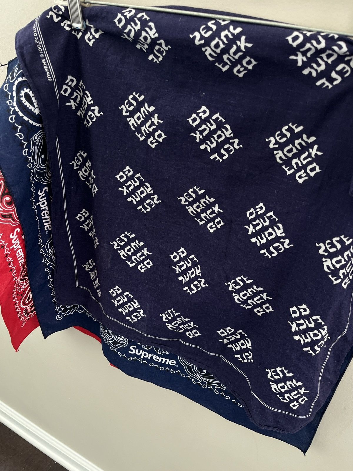 Supreme go fuck yourself bandana