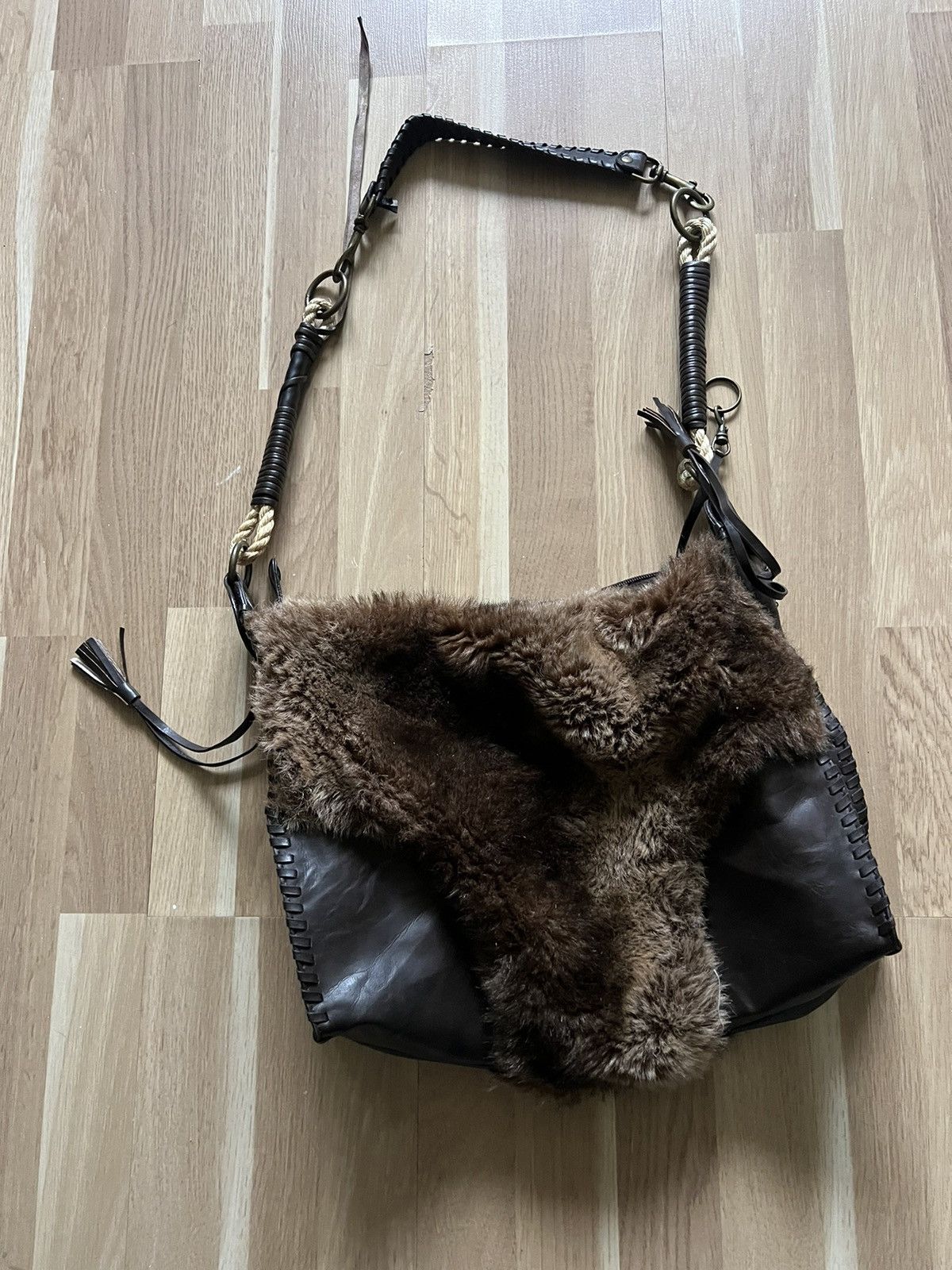 Hysteric Glamour Fur bag avant garde lgb style hysterical glamour 2000s Size ONE SIZE - 4 Thumbnail