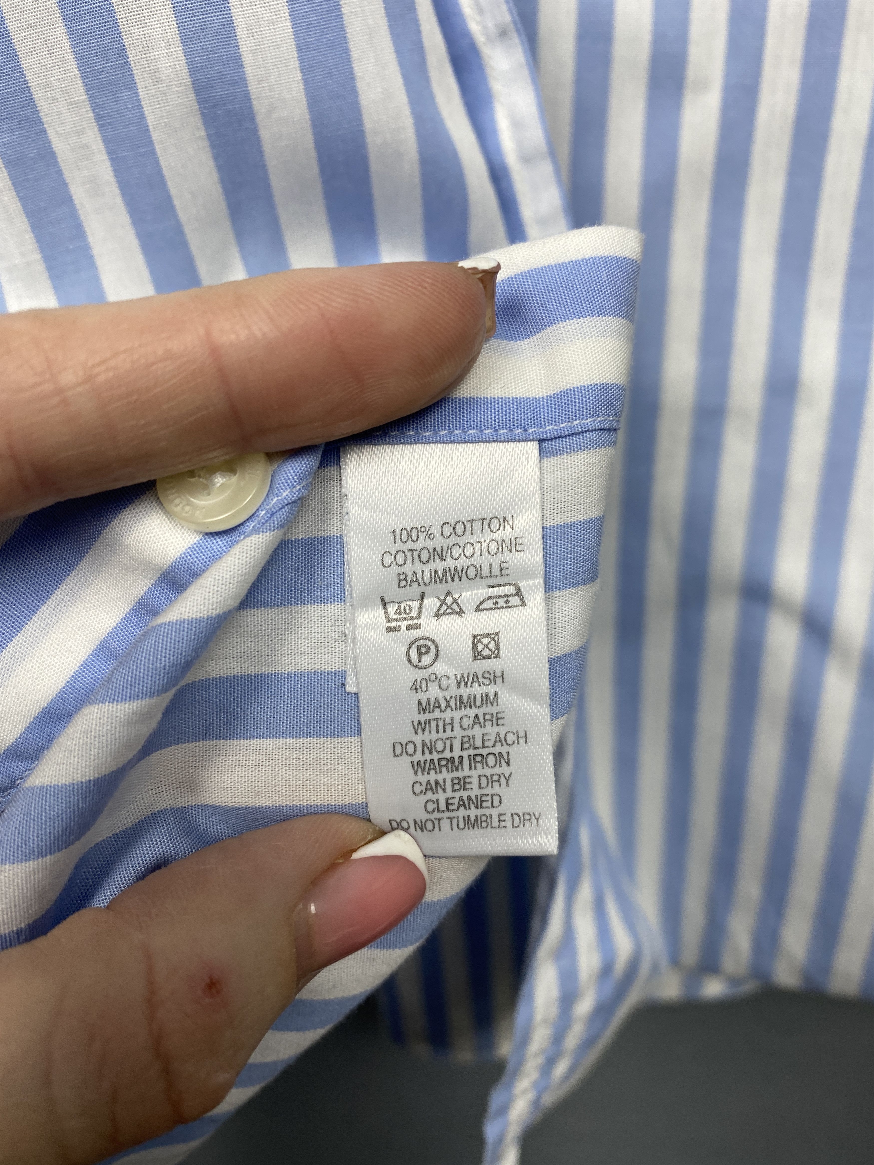 Paul Smith Paul Smith London Long Sleeve Striped Shirt on cufflinks Size US L / EU 52-54 / 3 - 7 Thumbnail