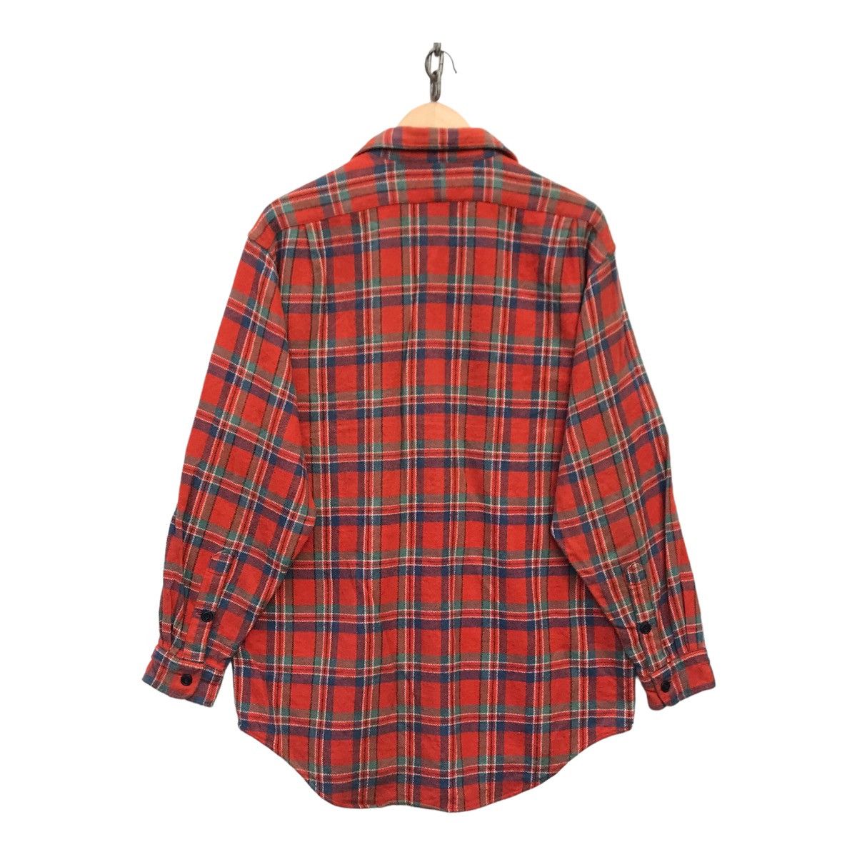 Polo Ralph Lauren × Vintage Vintage Polo Ralph Lauren Flannel Shirt Size US XL / EU 56 / 4 - 4 Thumbnail