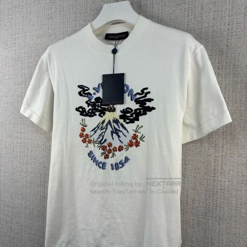 Louis Vuitton Louis Vuitton FW25 monogrammed embroidered crew neck pullo Size US S / EU 44-46 / 1 - 2 Thumbnail