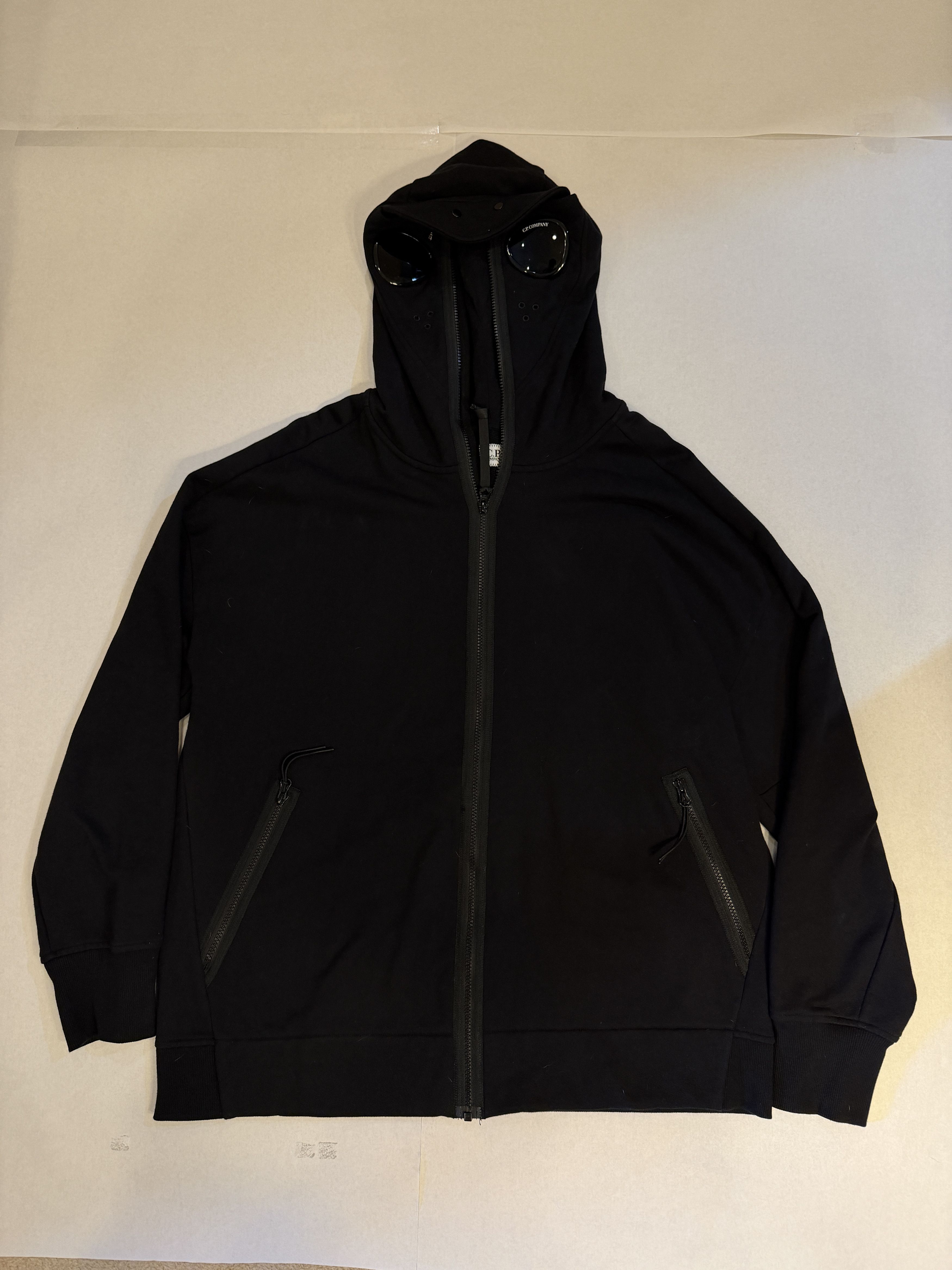 C.P. Company Goggle Zip-up Hoodie Size US XXL / EU 58 / 5 - 1 Thumbnail