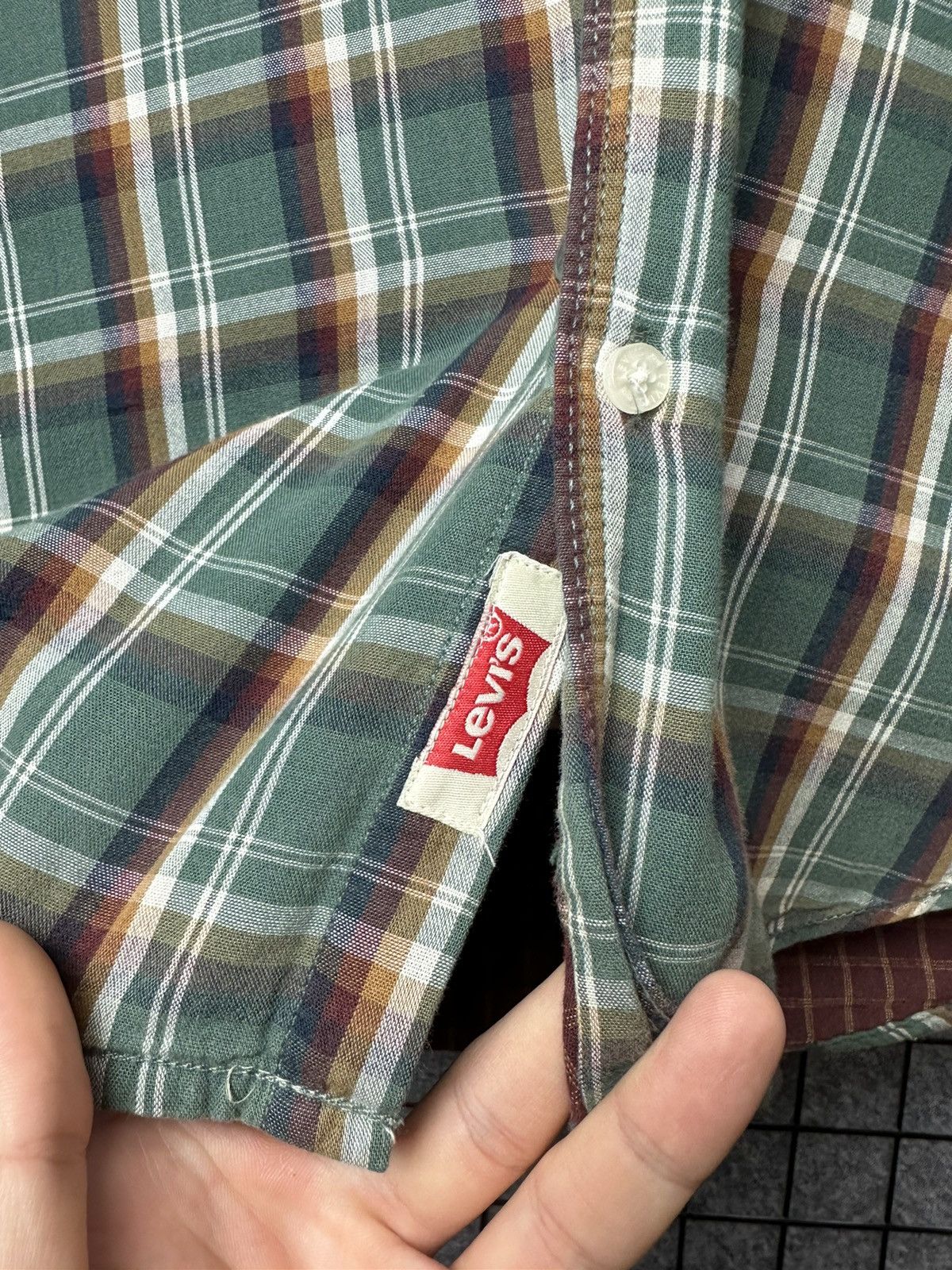 Levi's × Vintage Levi’s Streetwear Plaid Long Sleeve Shirt Size M Size US M / EU 48-50 / 2 - 5 Thumbnail