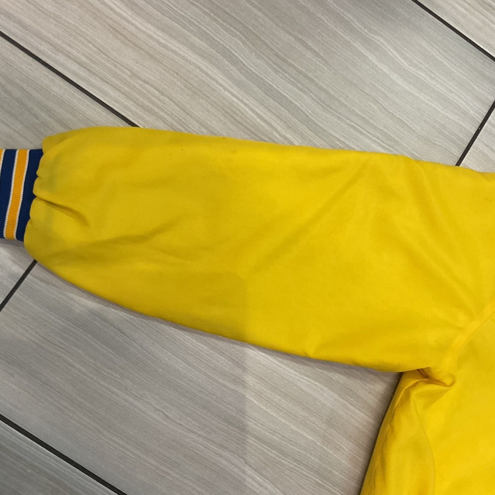 Vintage 1970s–early 1980s Nylon Snap Bomber / Softball Team Jacket Size US L / EU 52-54 / 3 - 9 Thumbnail