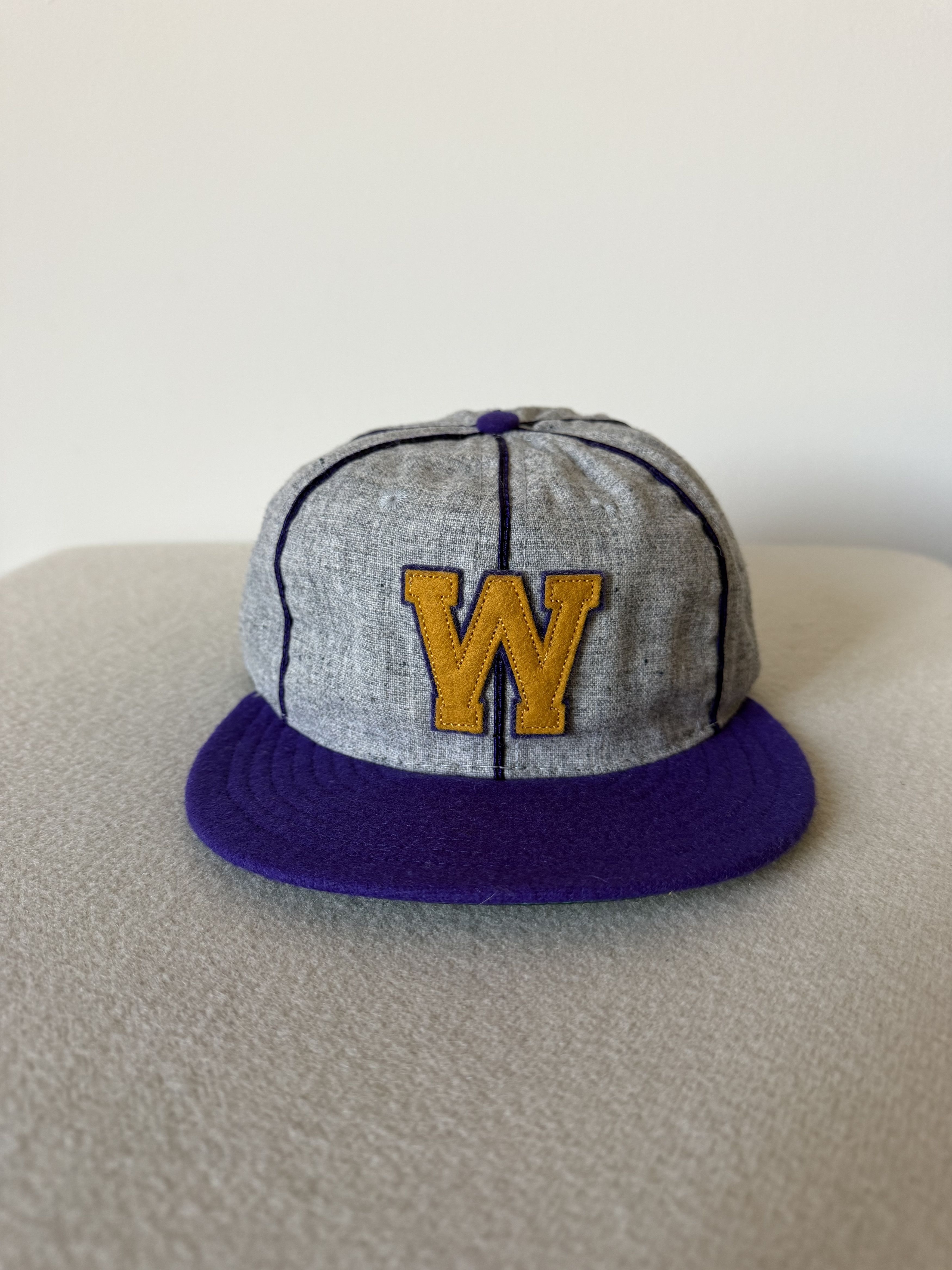 Ebbets Field Flannels 7 1/2 Ebbets University of Washington 1938 Vintage Hat Size ONE SIZE - 1 Thumbnail