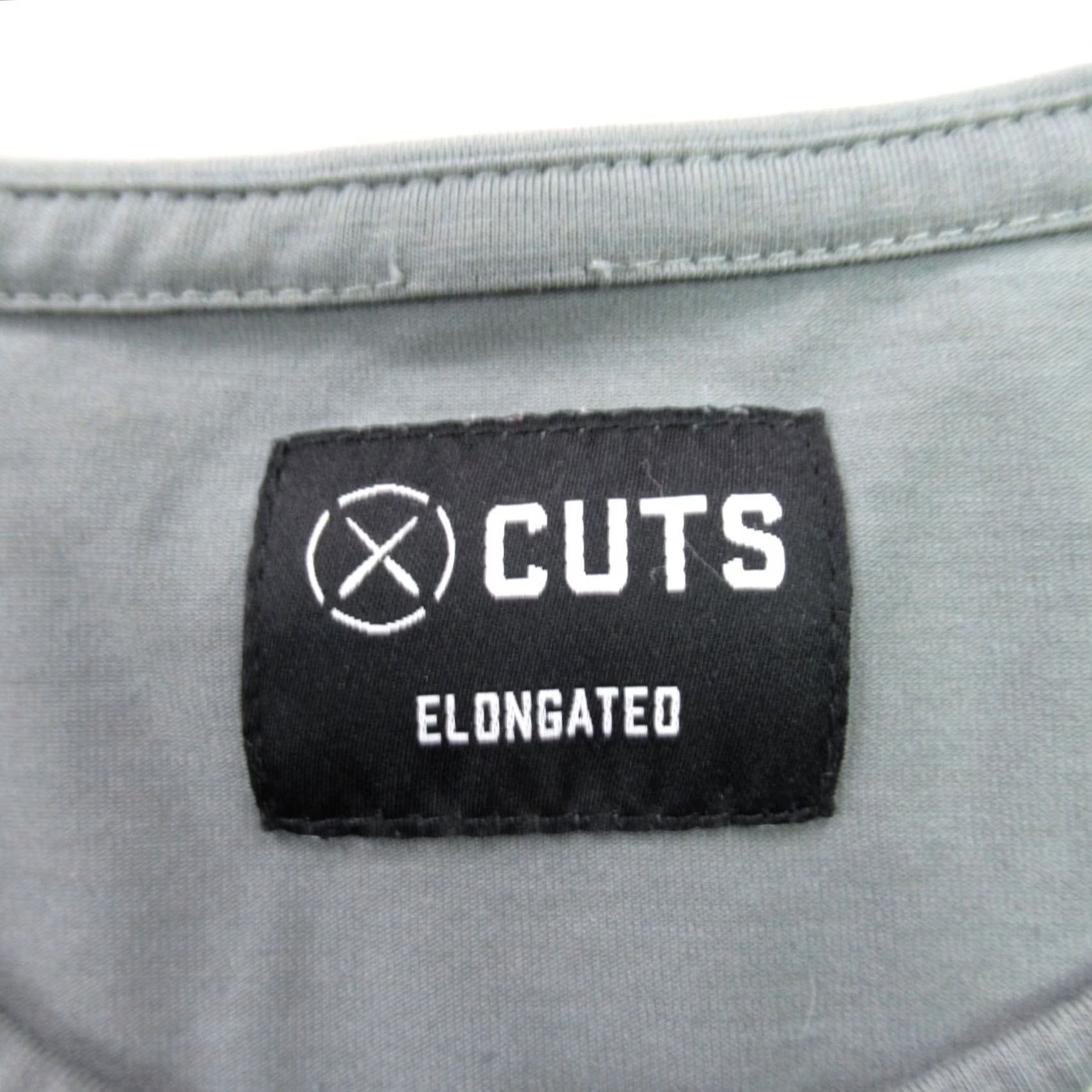 Cuts Cuts Shirt Mens Medium Short Sleeve Henley Crew Neck Buttons Pullover Green Shirt Size US M / EU 48-50 / 2 - 4 Thumbnail