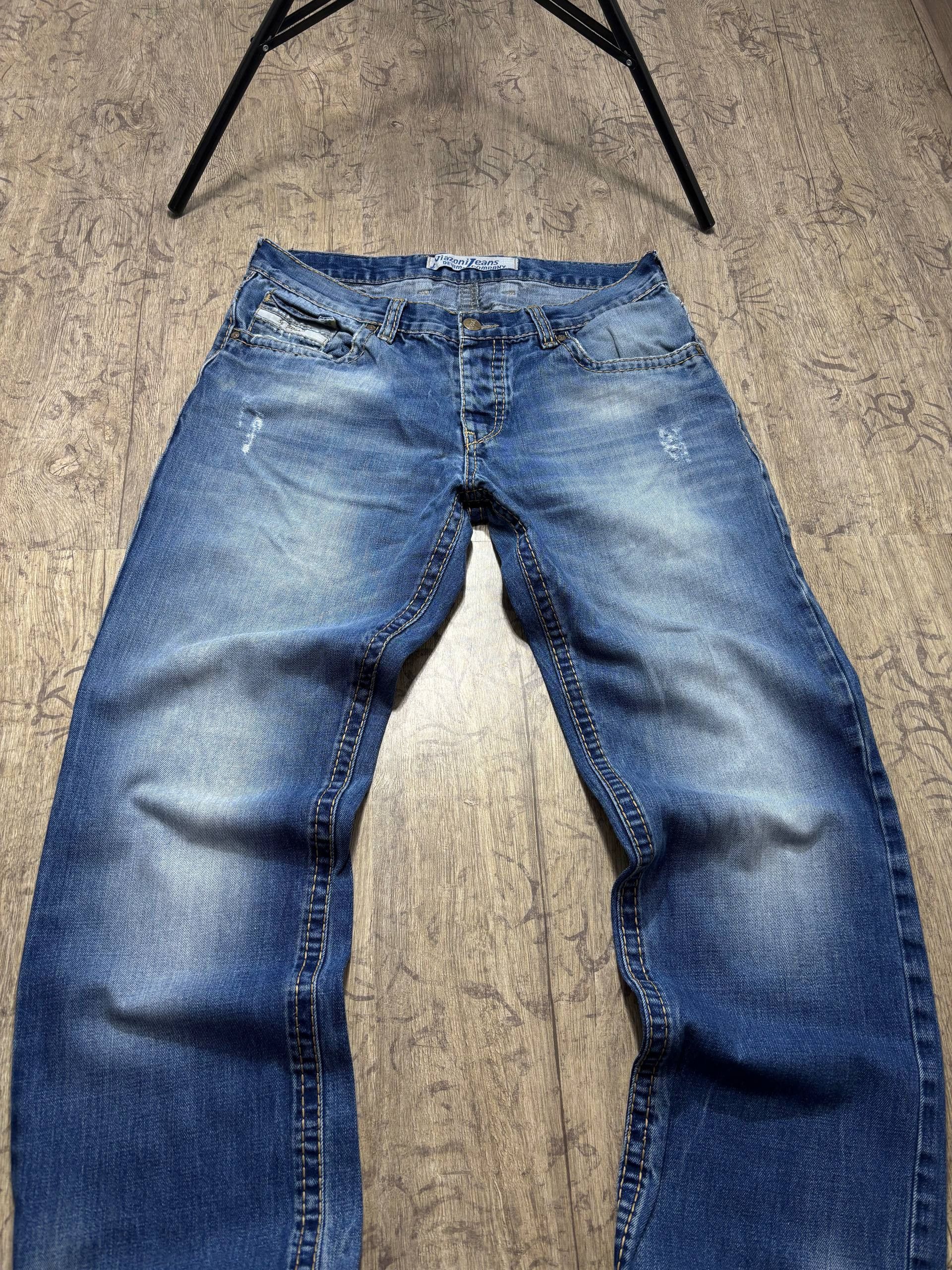 Hysteric Glamour VTG Junya Watanabe KMRII Style Crazy Dirty Y2K Jeans Size US 34 / EU 50 - 7 Thumbnail