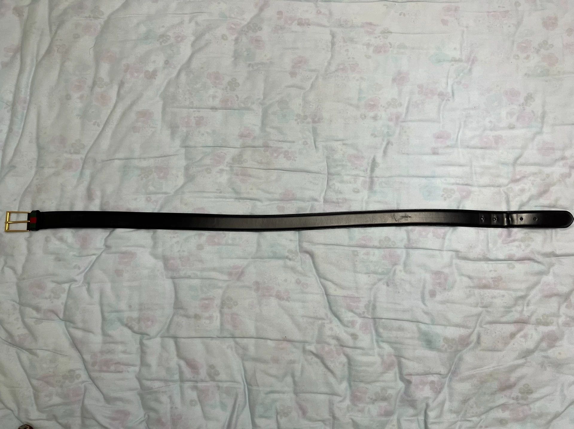 Gucci Gucci Basic Belt Black 100 Size ONE SIZE - 2 Thumbnail