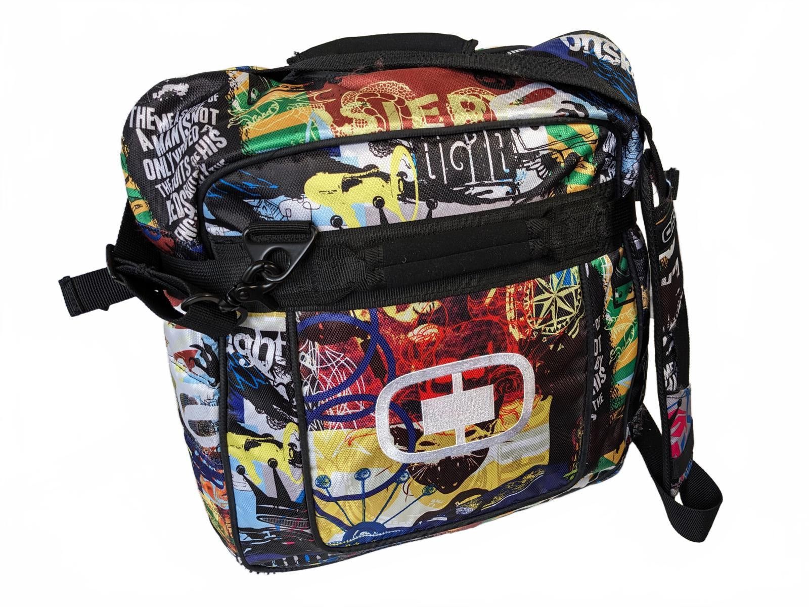 Ogio Ogio Visual Asylum China Messenger Bag Streetwear Graffiti Size ONE SIZE - 3 Thumbnail