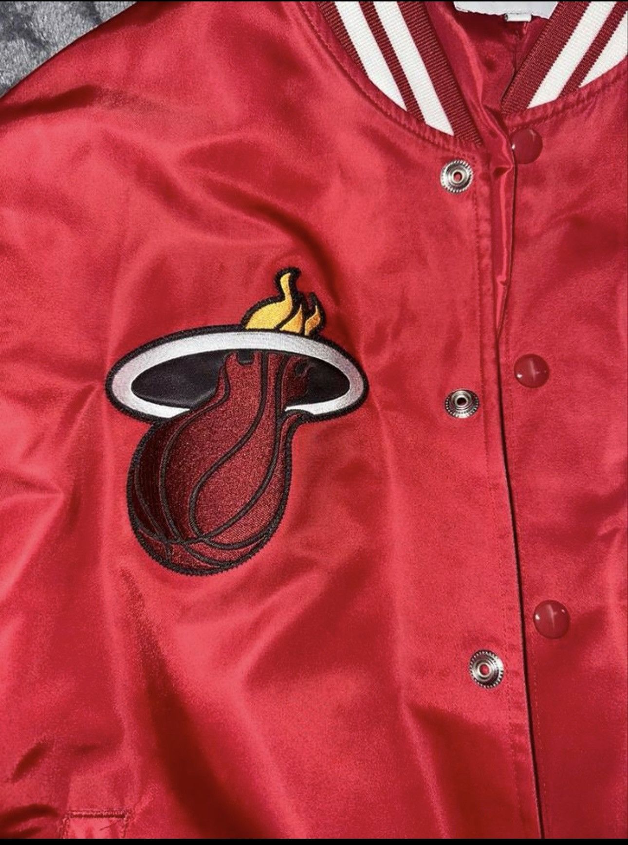 October's Very Own OVO x NBA Miami Heat Varsity Jacket Size US L / EU 52-54 / 3 - 4 Thumbnail