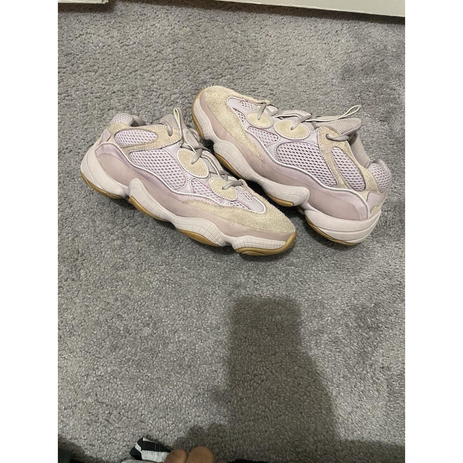 Adidas Size 10.5- Adidas Yeezy 500 Soft Vision Pink Sneakers FW2656 Size US 10.5 / EU 43-44 - 2 Thumbnail