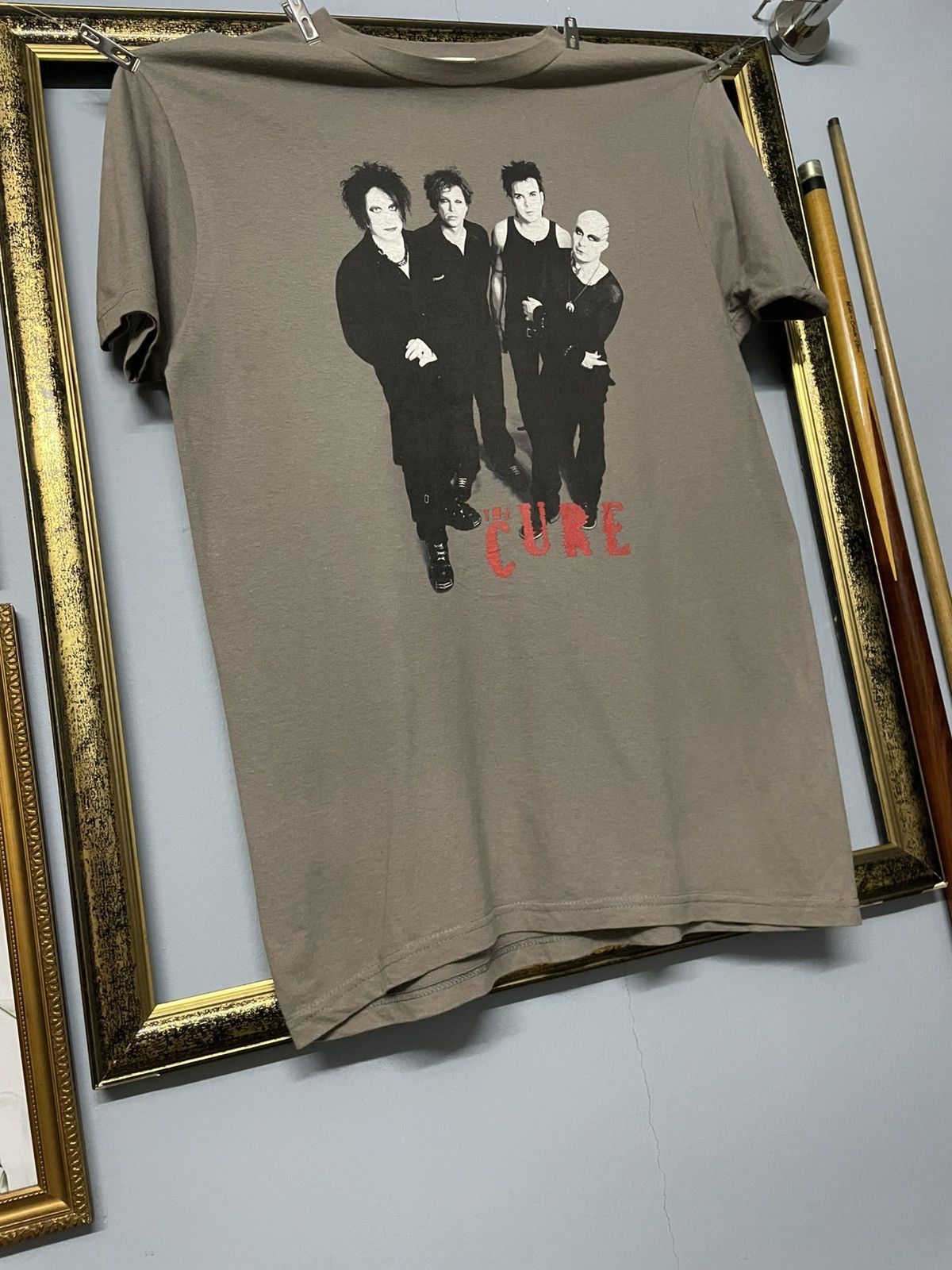 Band Tees Vintage Original The Cure Mirror Print Rare Photo tee Band Size US M / EU 48-50 / 2 - 6 Thumbnail