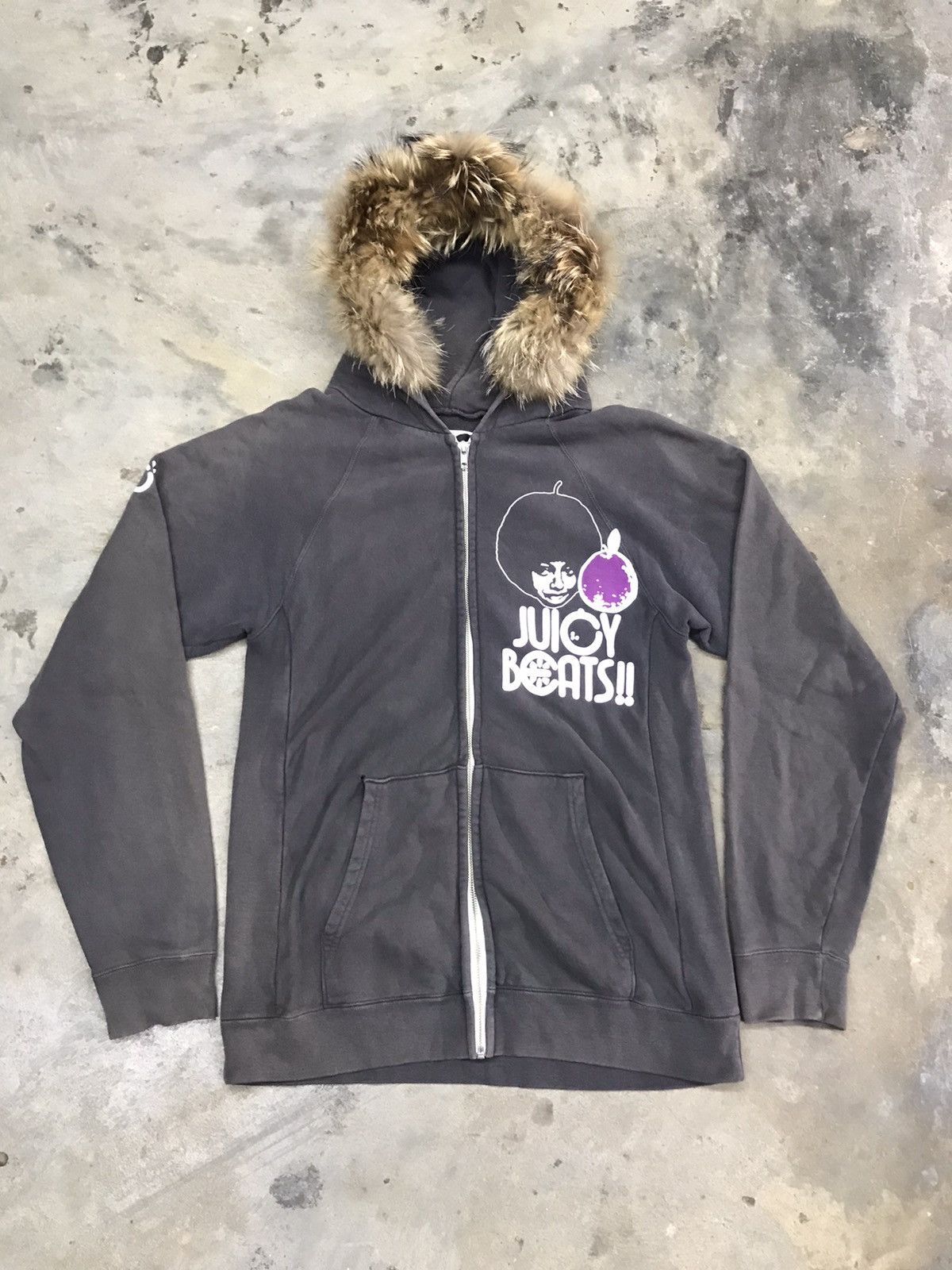 Japanese Brand Juicy Beats Fur Jacket Size US L / EU 52-54 / 3 - 1 Thumbnail