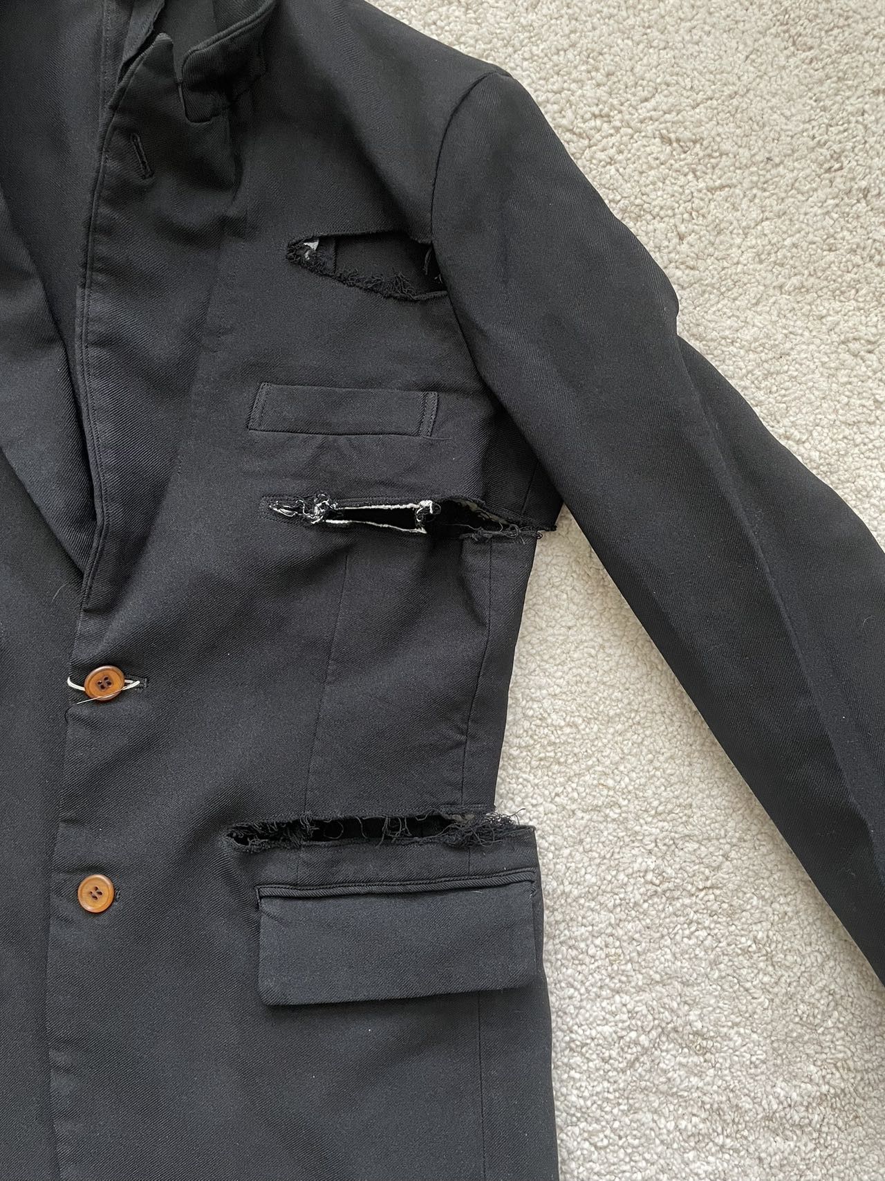 Comme des Garcons Homme Plus Comme Des Garcons Homme Plus Destructive Jacket Size US M / EU 48-50 / 2 - 8 Thumbnail