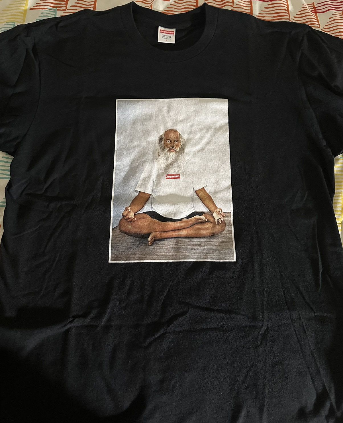 Supreme Supreme Rick Rubin Tee Black Size Large | Grailed