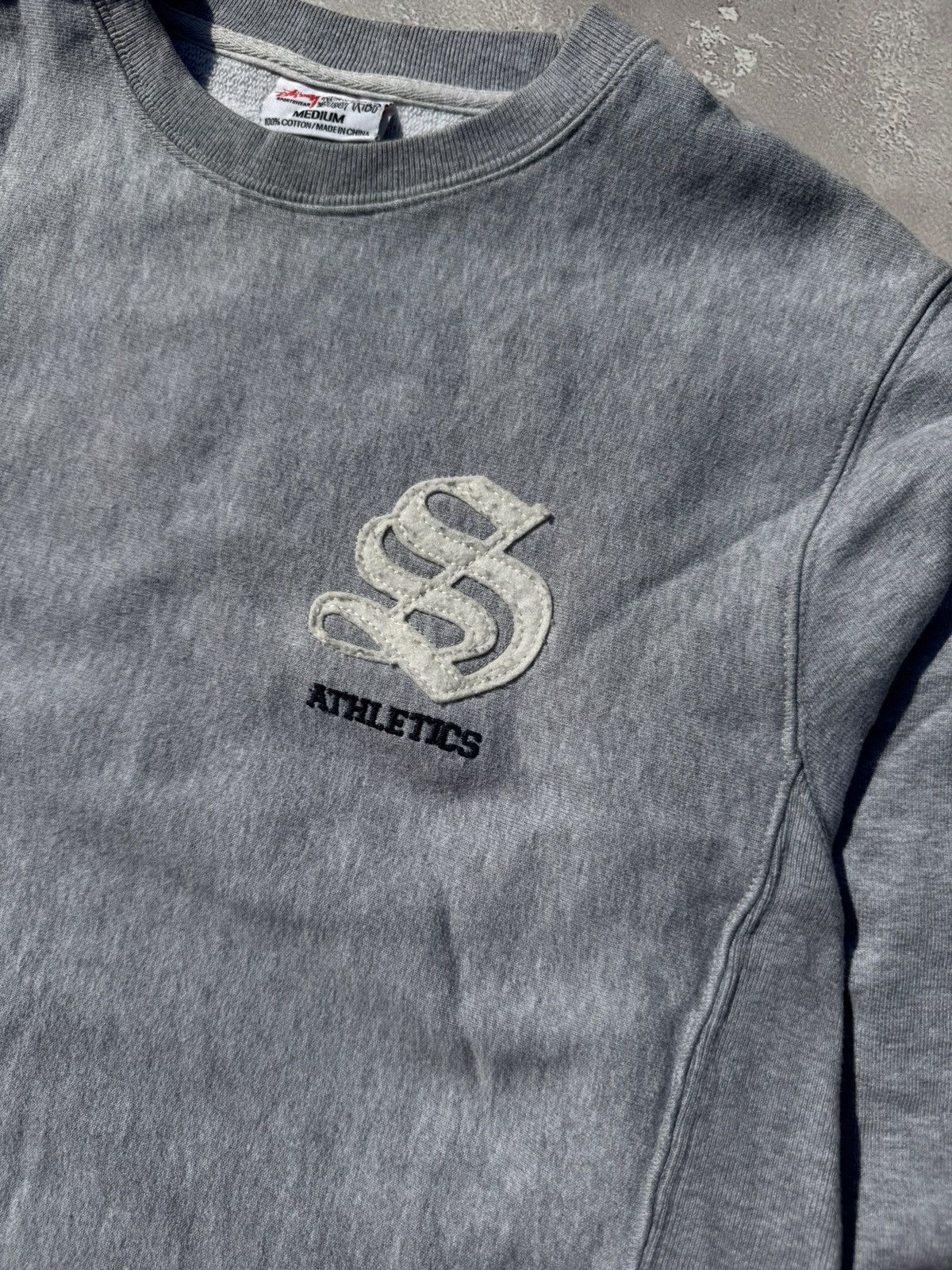 Stussy Vintsge Stussy Athletic Heavy Cotton Sweatshirt Size US S / EU 44-46 / 1 - 4 Thumbnail