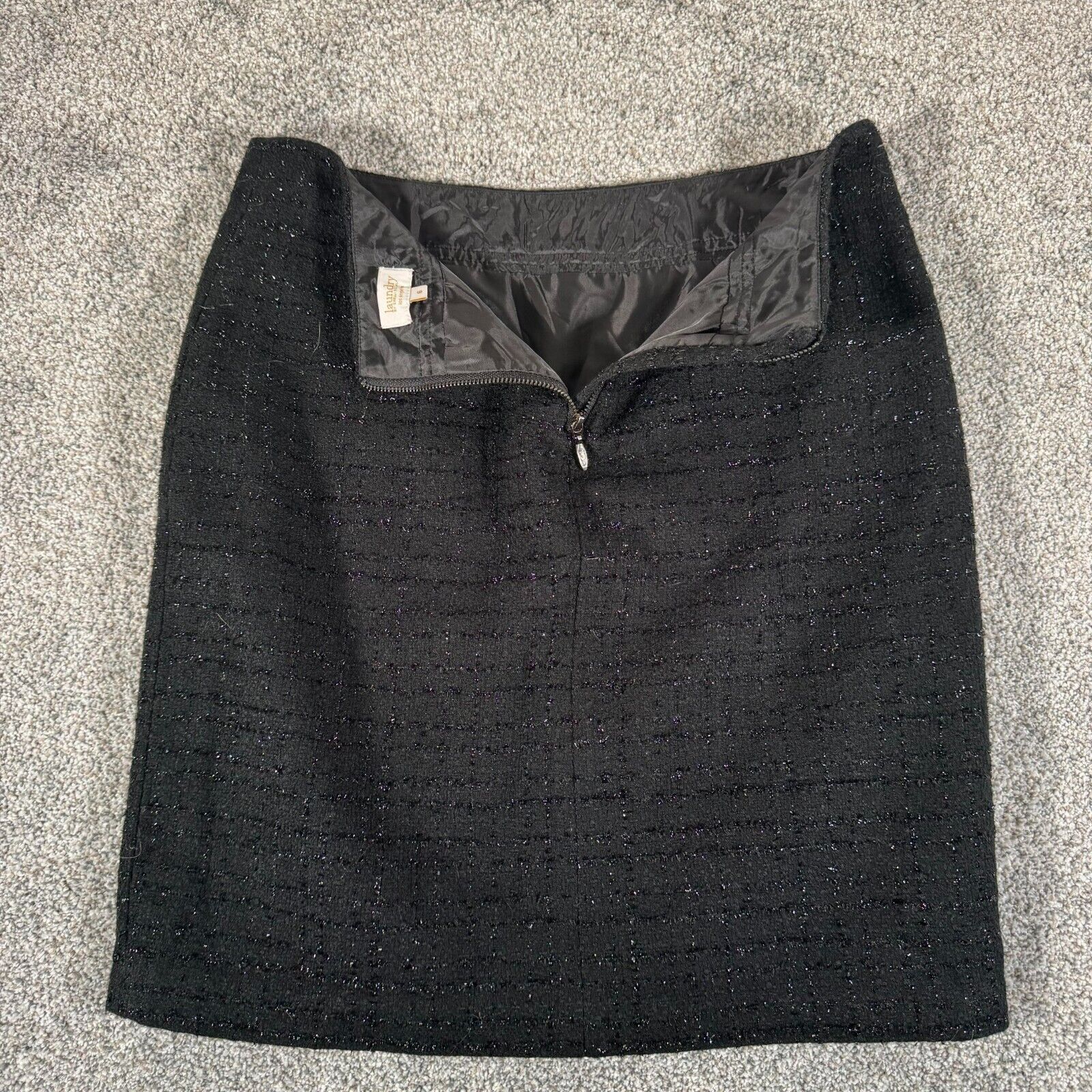 Laundry by Shelli Segal Laundry By Shelli Segal Skirt 6 Sparkly Textured ChicParty Size 28" / US 6 / IT 42 - 11 Thumbnail