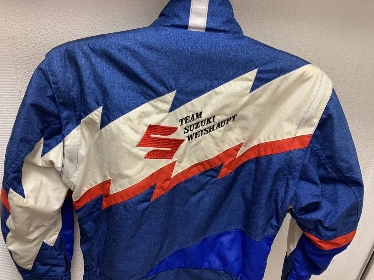 Vintage Suzuki vintage racing f1 formula uno light jacket L-XL sz Size US L / EU 52-54 / 3 - 6 Thumbnail