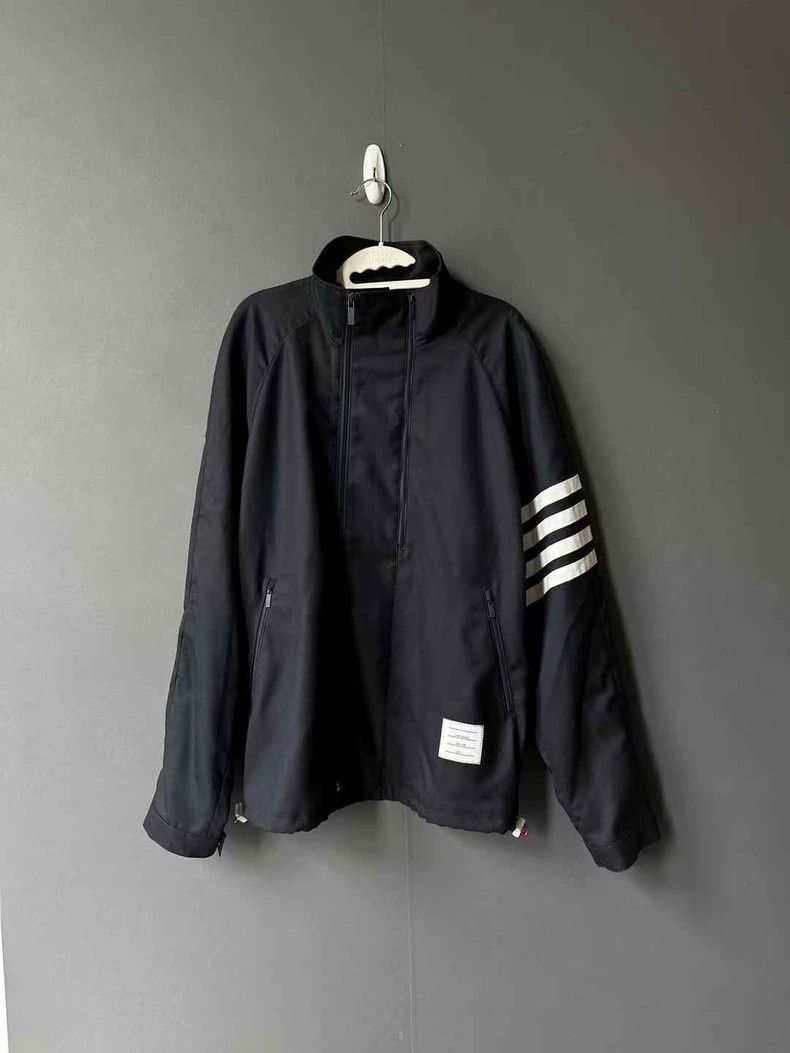 Thom Browne Thom Browne size2 Navy blue double zipper jacket Size US M / EU 48-50 / 2 - 1 Thumbnail