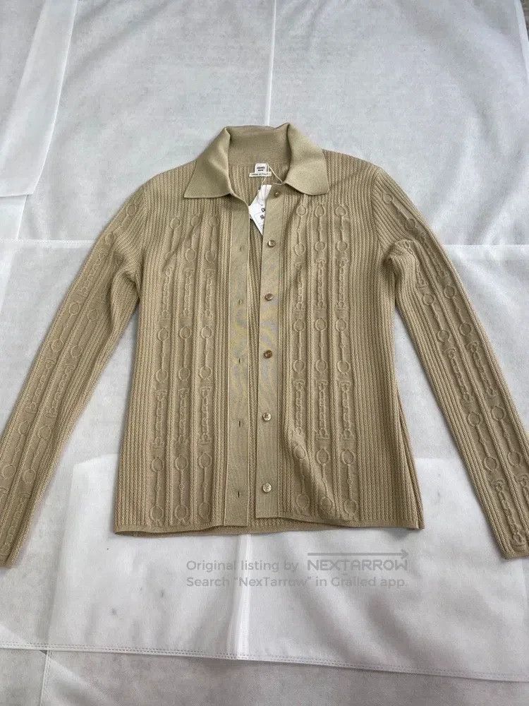 Hermes Hermes Knit Open Cardigan Jacket Size XS / US 0-2 / IT 36-38 - 1 Thumbnail