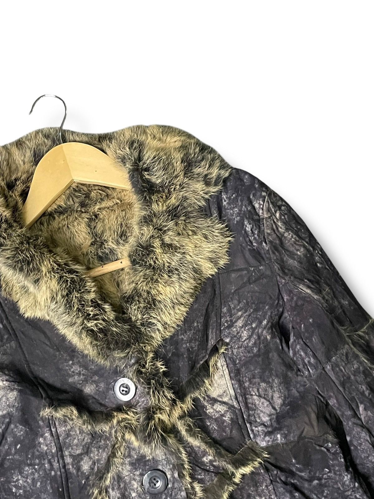 If Six Was Nine × Japanese Brand × Le Grande Bleu (L.G.B.) Japanese Brand Shearling Fur Leather Suede Jacket (70) Size US M / EU 48-50 / 2 - 2 Thumbnail
