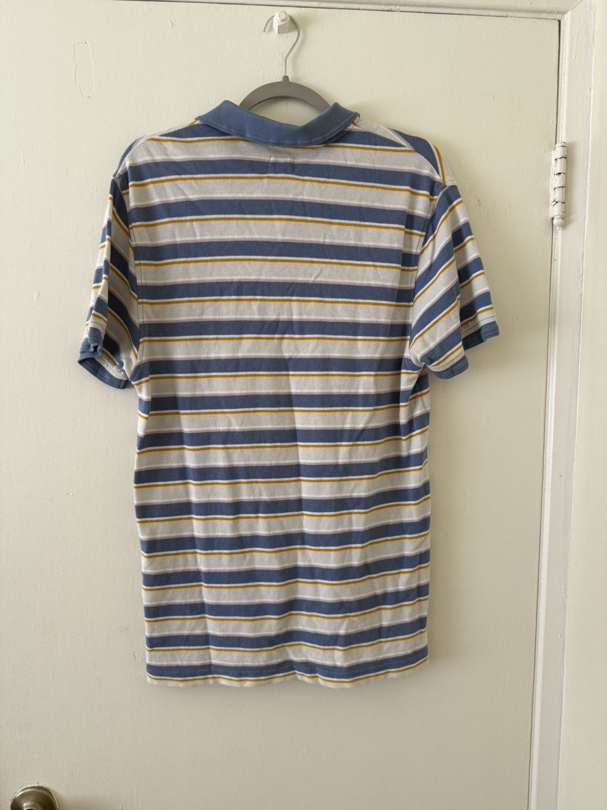 Levi's Levi's blue and gold striped polo Size US M / EU 48-50 / 2 - 3 Thumbnail