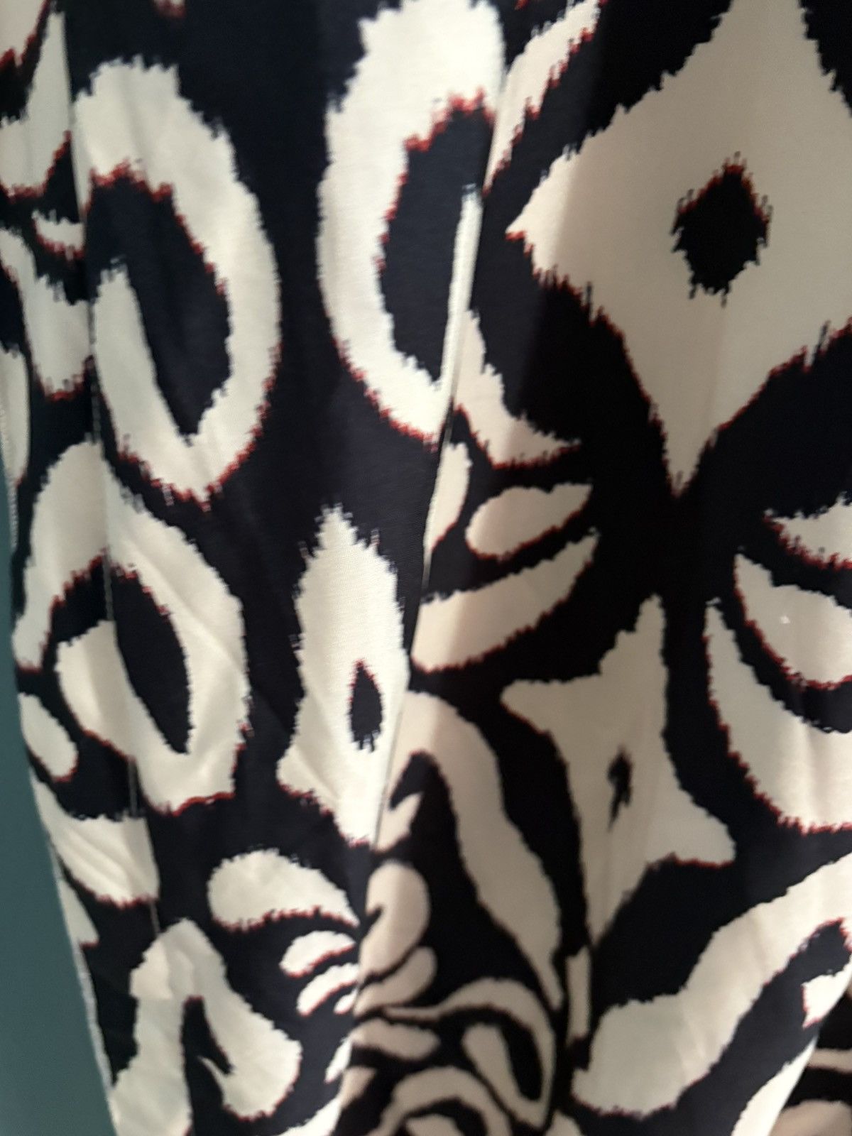 Shein V Neck Boho Graphic Print Sun Dress Vacation Dress Size ONE SIZE - 8 Thumbnail