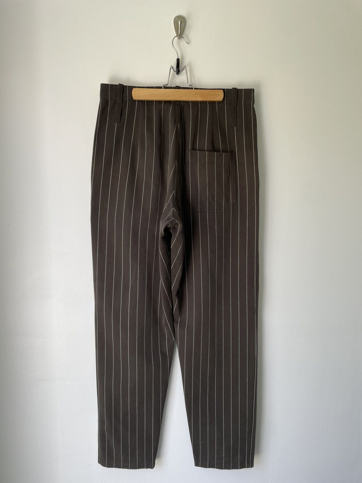 Loewe Loewe "Raiders" Embroidered Pinstripe Virgil Pant Size US 34 / EU 50 - 3 Thumbnail