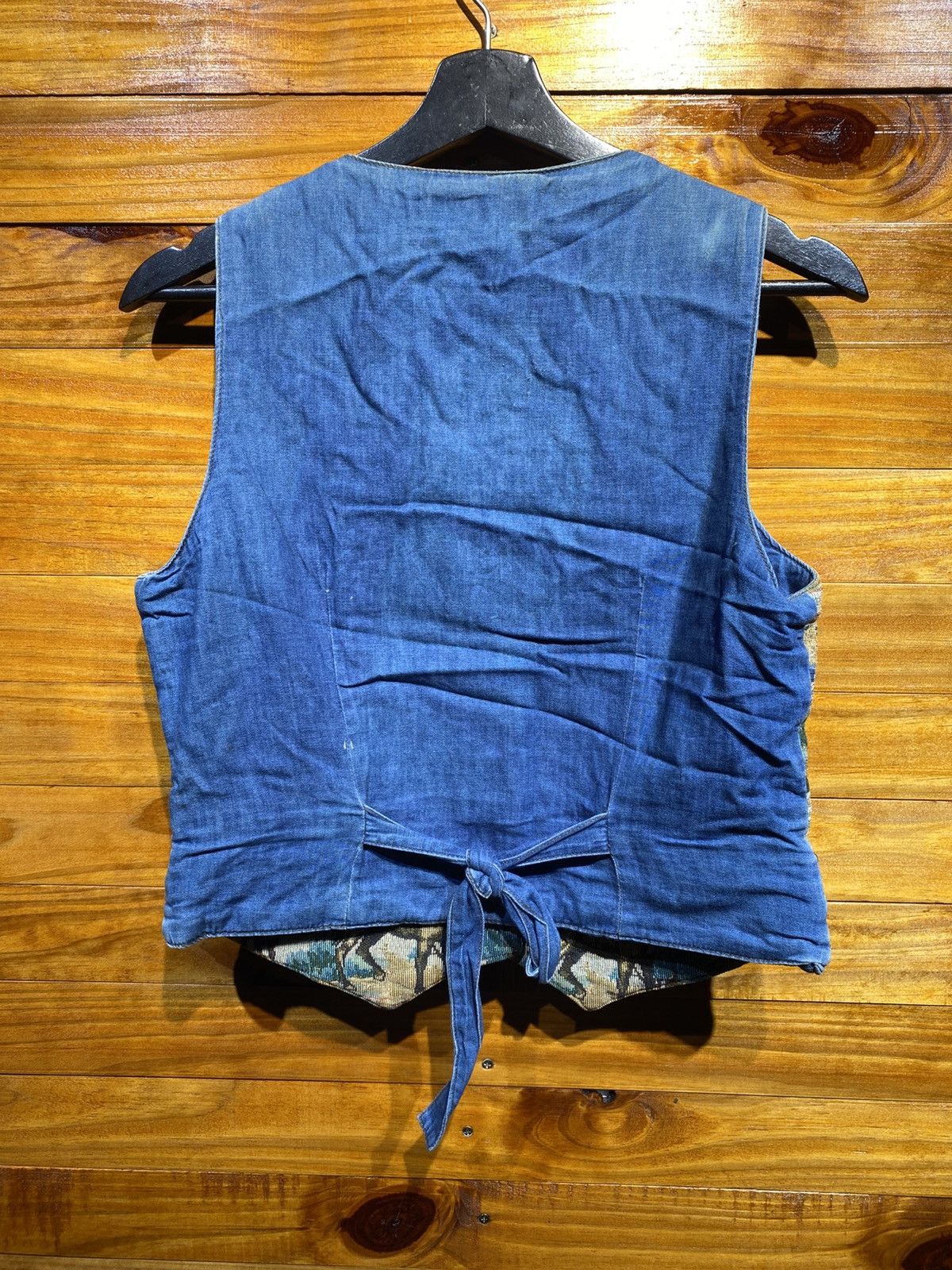 Guess Vintage 90s Guess Jeans Horse Tapestry Western Vest USA Made Size M / US 6-8 / IT 42-44 - 11 Thumbnail