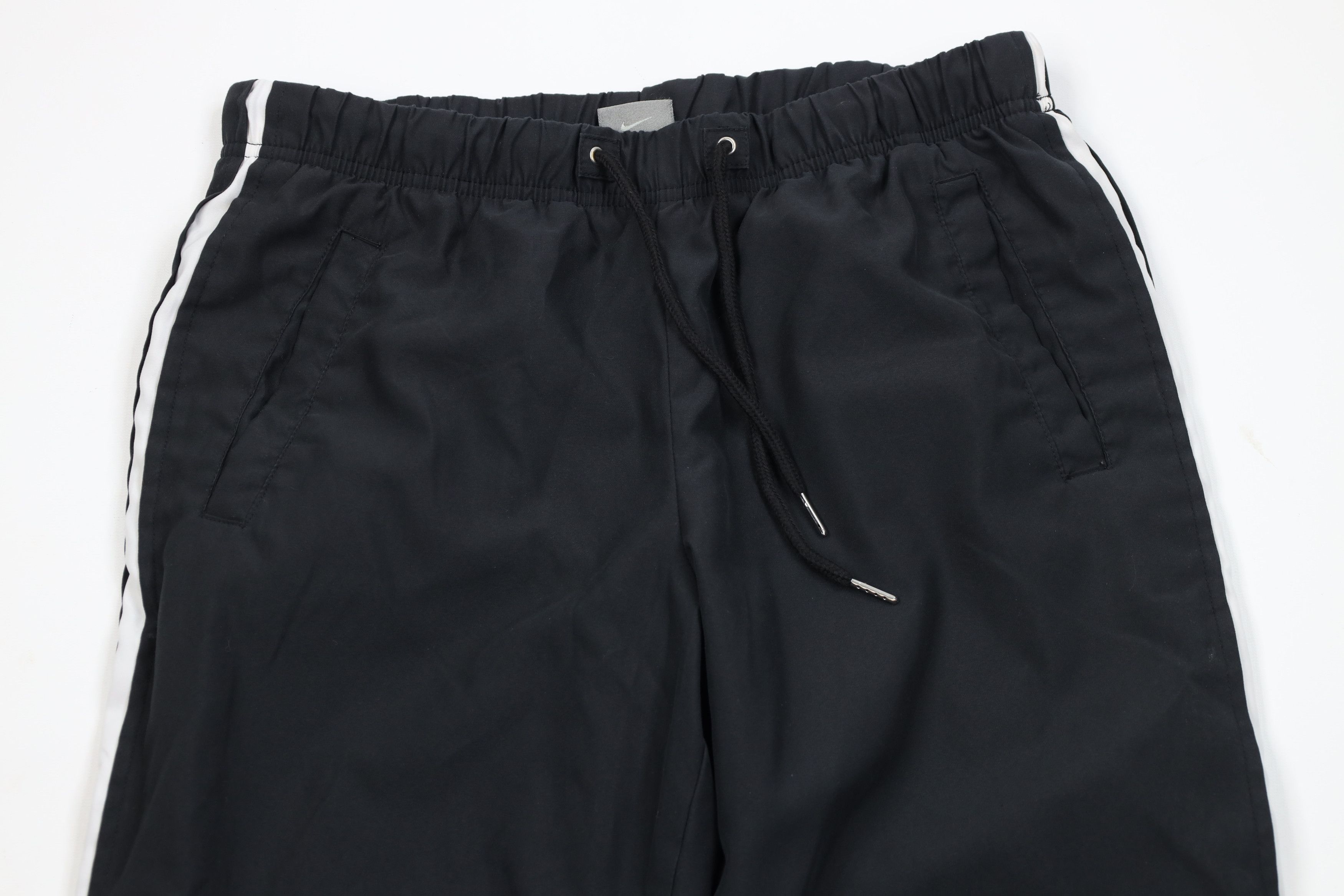 Nike Vintage Y2K Nike Travis Scott Mini Swoosh Lined Pants Black Size 30" / US 8 / IT 44 - 2 Thumbnail