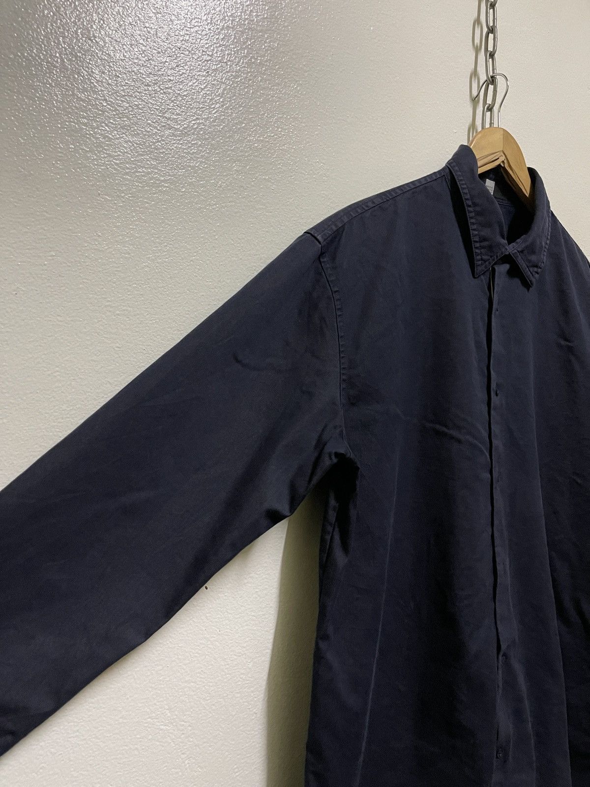 Marithe + Francois Girbaud × Vintage MFG Denim Button Shirt Long Sleeve Size US L / EU 52-54 / 3 - 2 Thumbnail