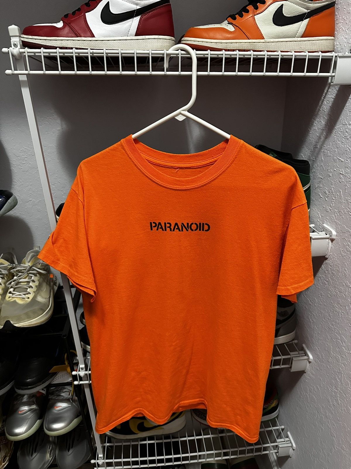 Anti Social Social Club x Undefeated Orange T-Shirt