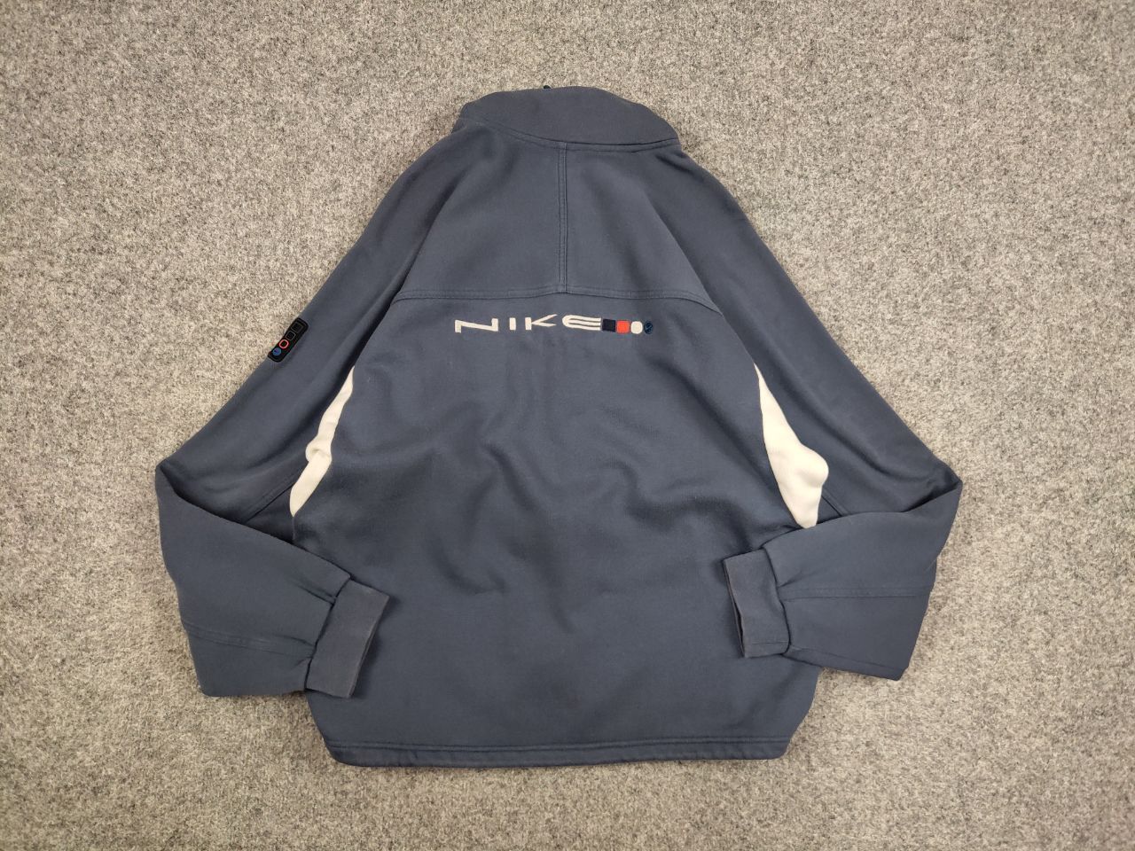 Nike Vintage 90's Nike Zip Cotton Embroidered Logo Sweatshirt Size US M / EU 48-50 / 2 - 4 Thumbnail