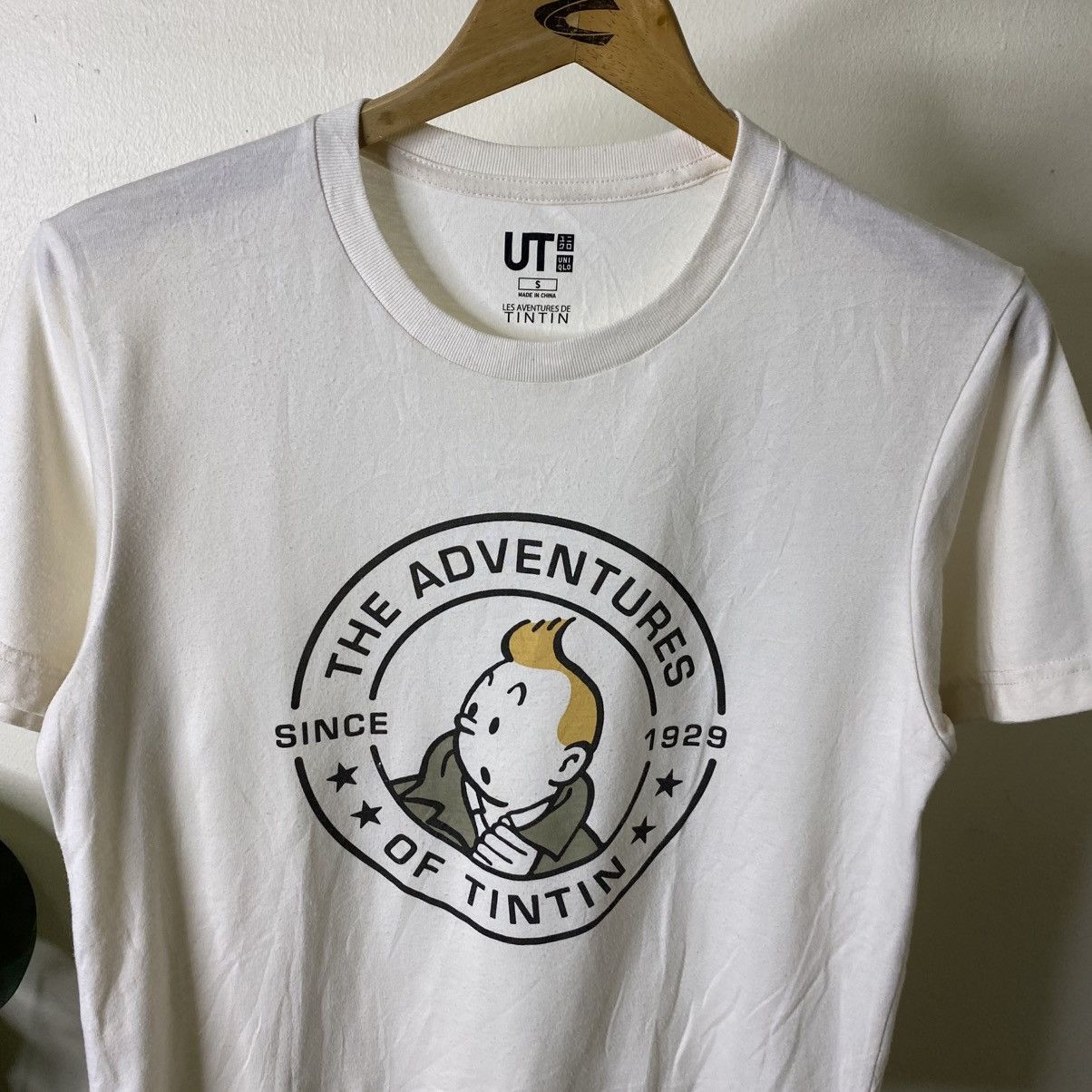 Uniqlo Vintage Cartoon The Adventures Of Tintin Collaboration Tee Size US S / EU 44-46 / 1 - 2 Thumbnail