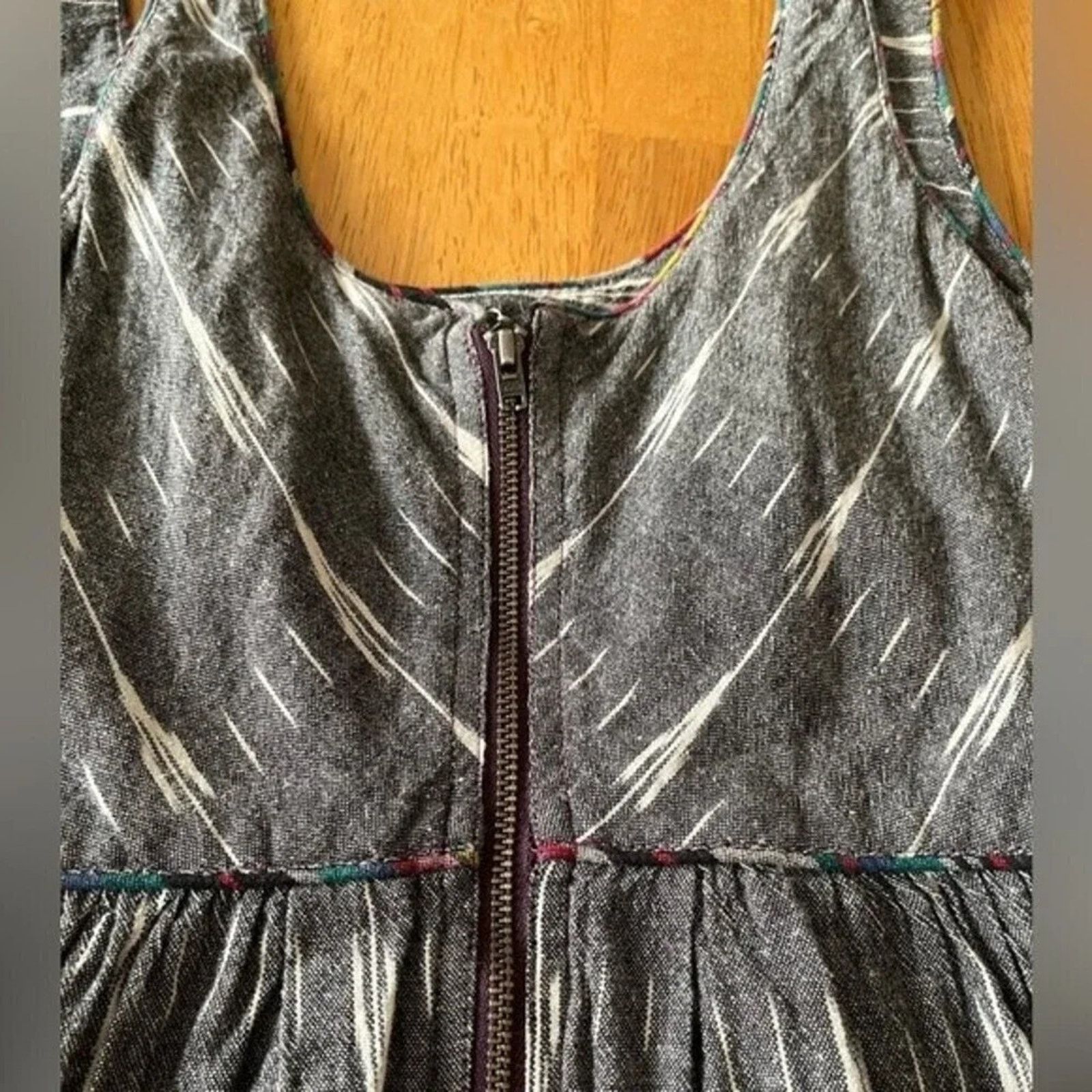 Free People Free People New Romantics Weather Vane Ikat print dress, sz4 Size S / US 4 / IT 40 - 3 Thumbnail