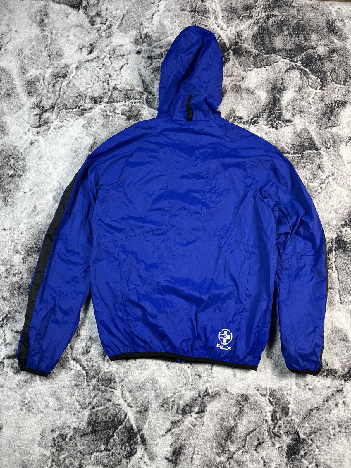 Polo Ralph Lauren RLX Ralph Lauren Blue Hooded Jacket Lightweight Fits S-M Size US S / EU 44-46 / 1 - 11 Thumbnail