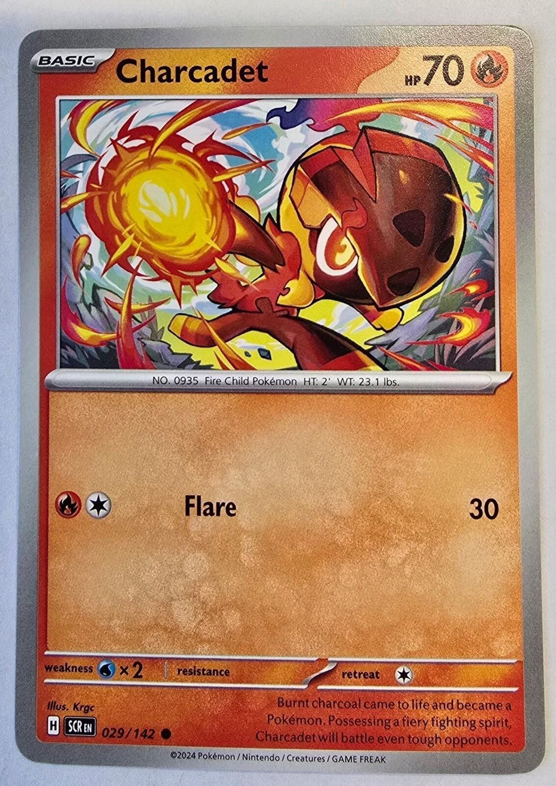 Pokemon Charcadet #029/142 Size ONE SIZE - 1 Thumbnail