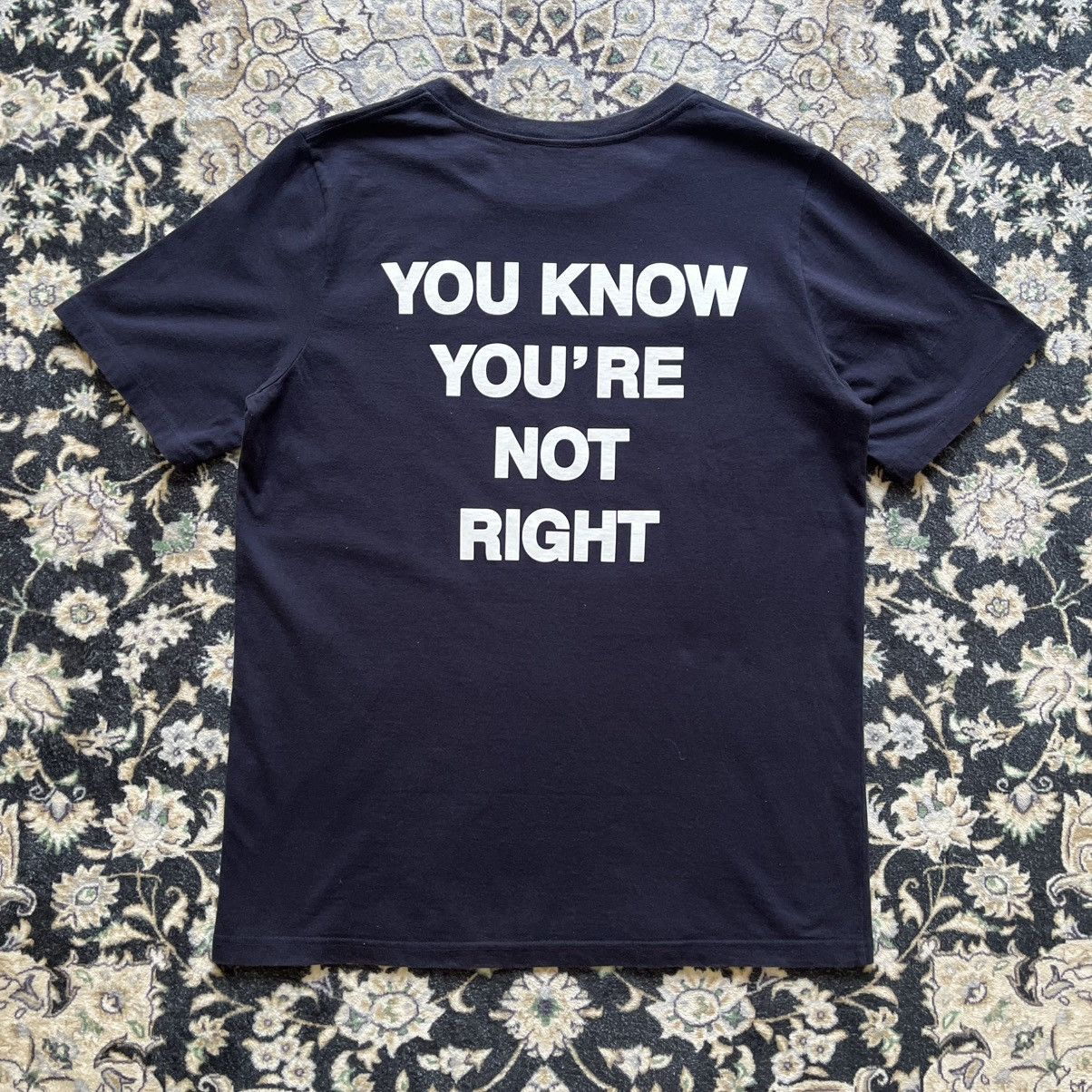 Number (N)ine AW09 Number (N)ine Japan “STUPID-You Know You’re Not Right” Size US L / EU 52-54 / 3 - 4 Thumbnail