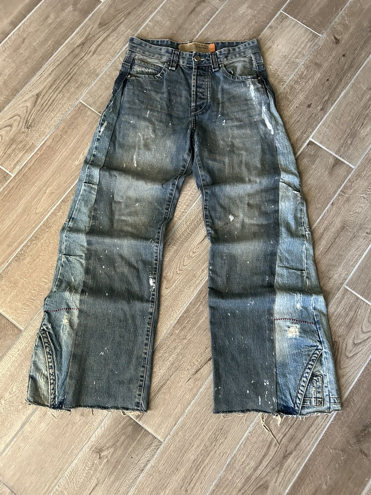 Hysteric Glamour × If Six Was Nine Jeans Faded Flared denim Distressed Size US 30 / EU 46 - 1 Thumbnail